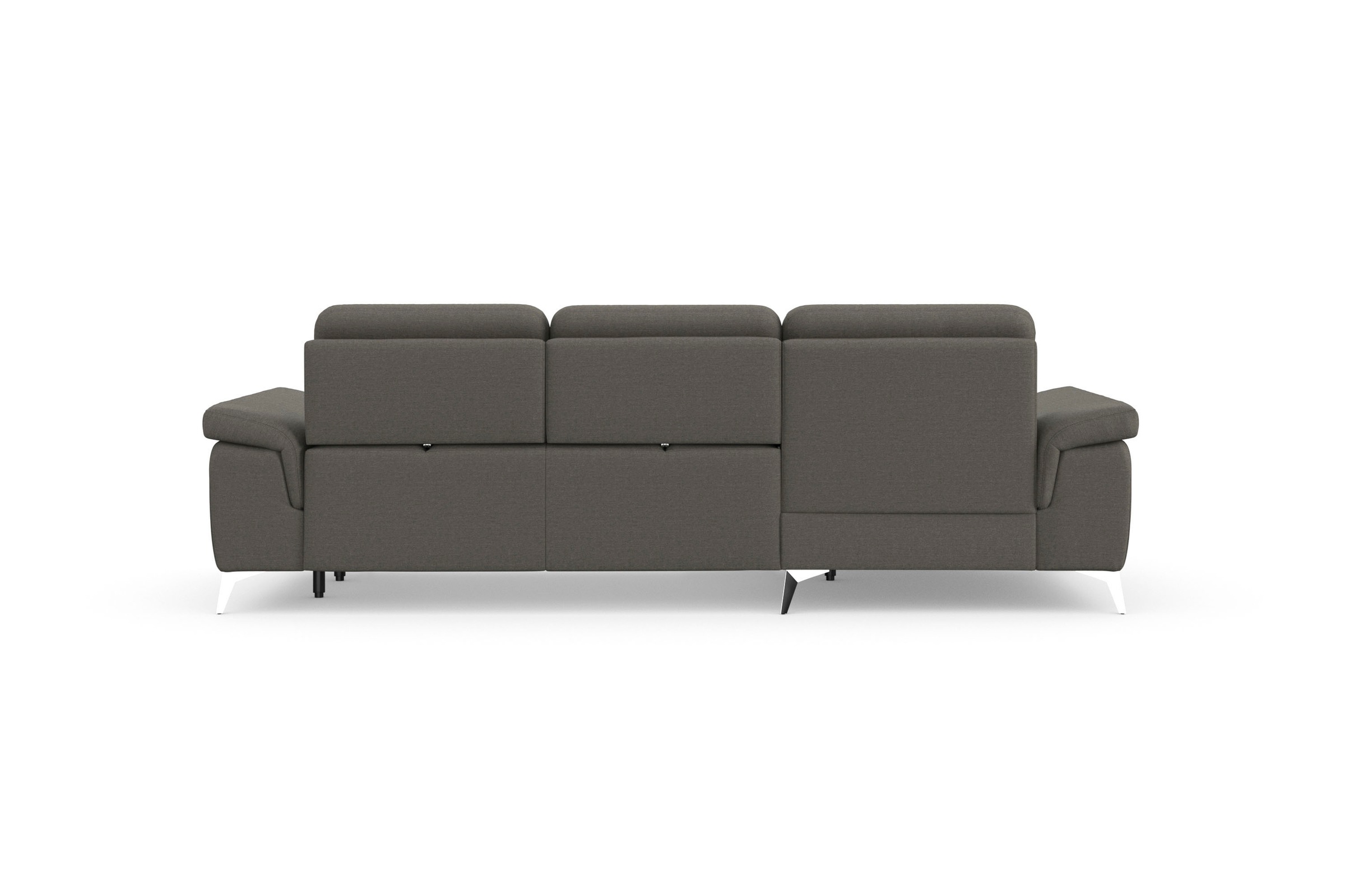 sit&more Ecksofa »Padua L-Form«, inklusive Sitztiefenverstellung, Armteilfunktion und Federkern
