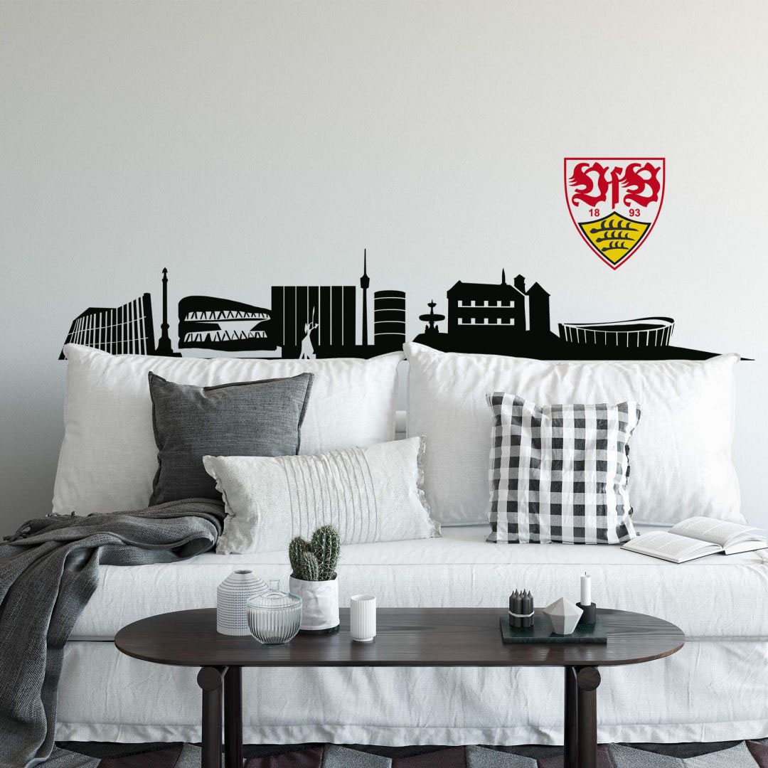 mit Wall-Art Raten Wandtattoo »VfB Stuttgart (1 St.) bestellen auf Skyline Logo«,