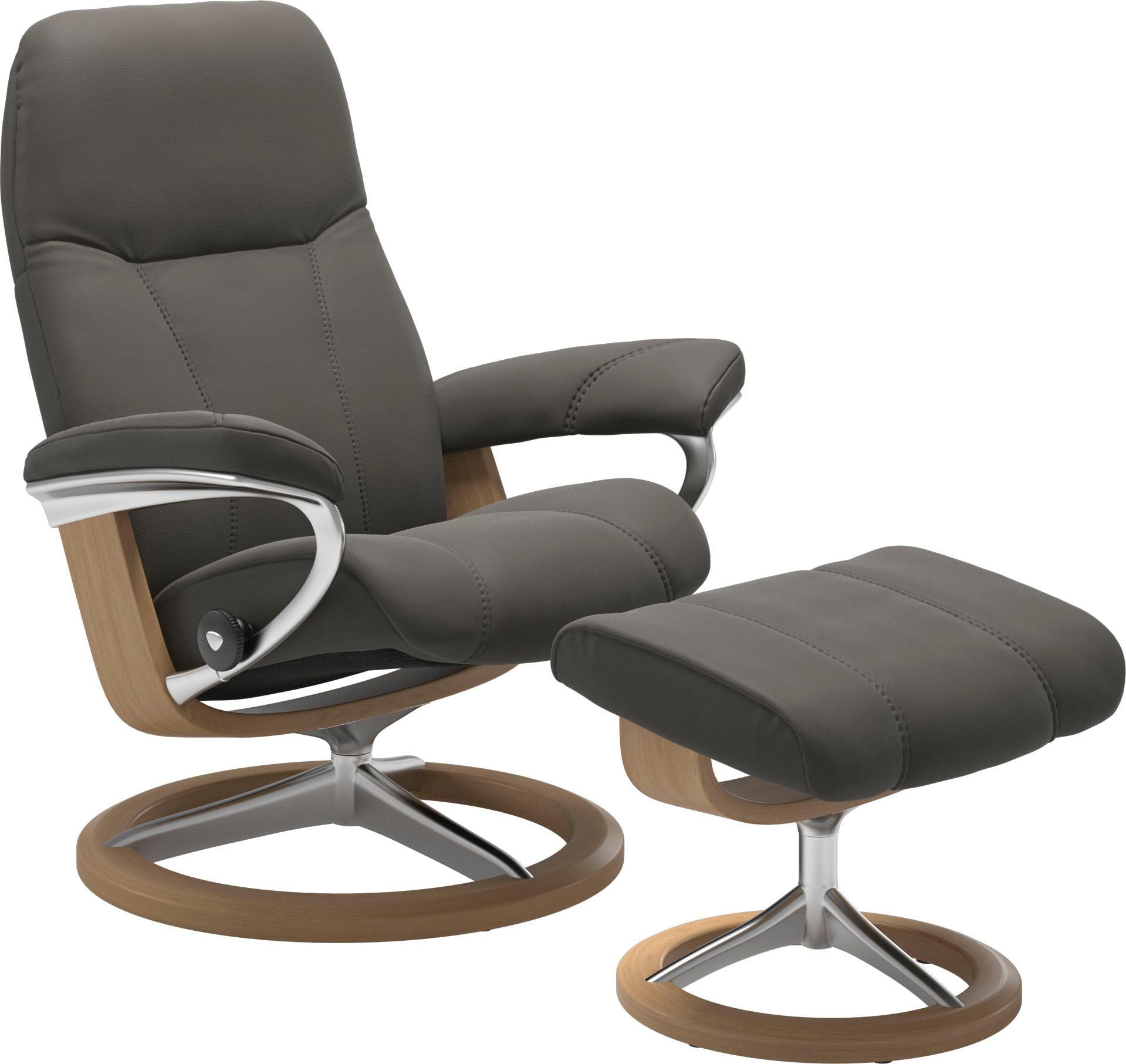 Stressless® Relaxsessel »Consul« Set, Relaxsessel mit Hocker, mit Hocker, m günstig online kaufen