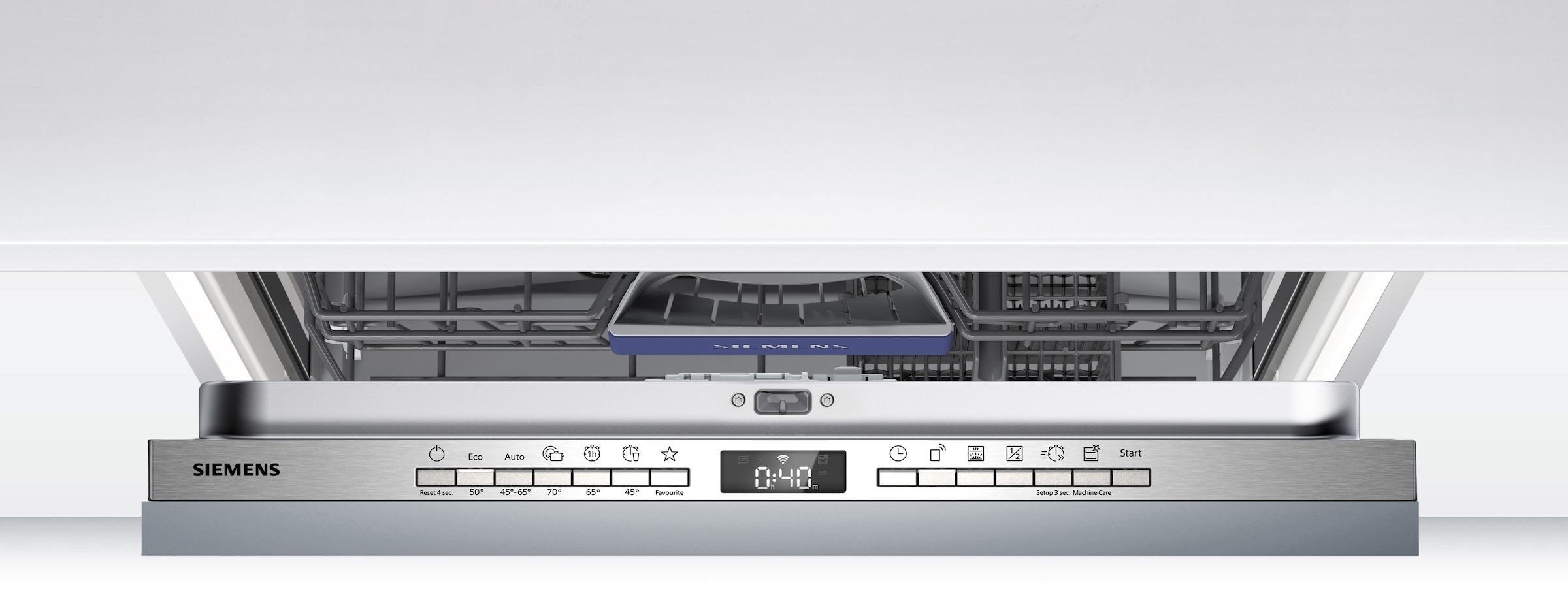 SIEMENS vollintegrierbarer Geschirrspüler iQ300 »SN63HX03TE« 13 tlg. Maßgedecke
