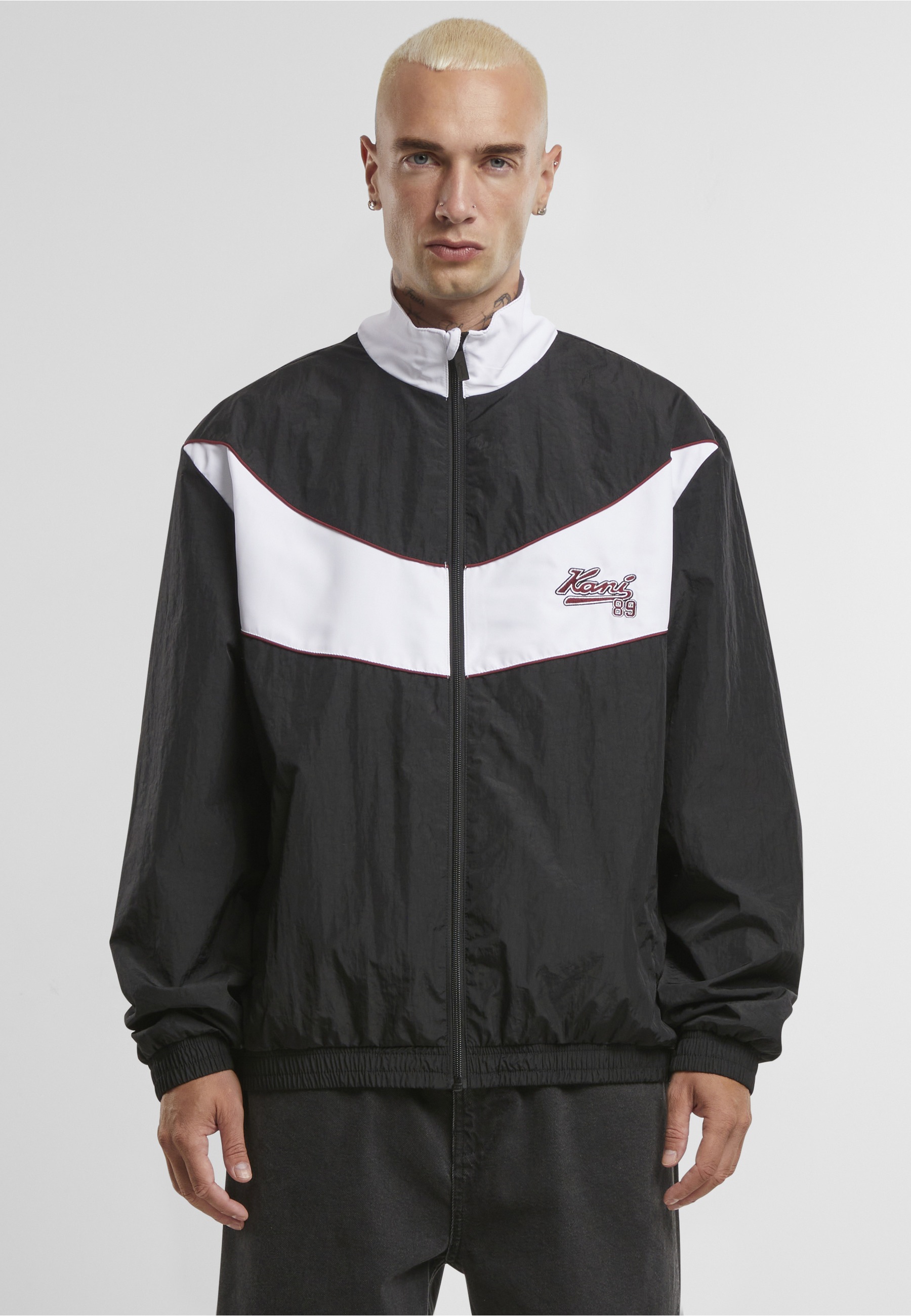 Karl Kani Trainingsjacke »Karl Kani Kani Varsity Trackjacket« 1 Stk. tlg. ohne Kapuze