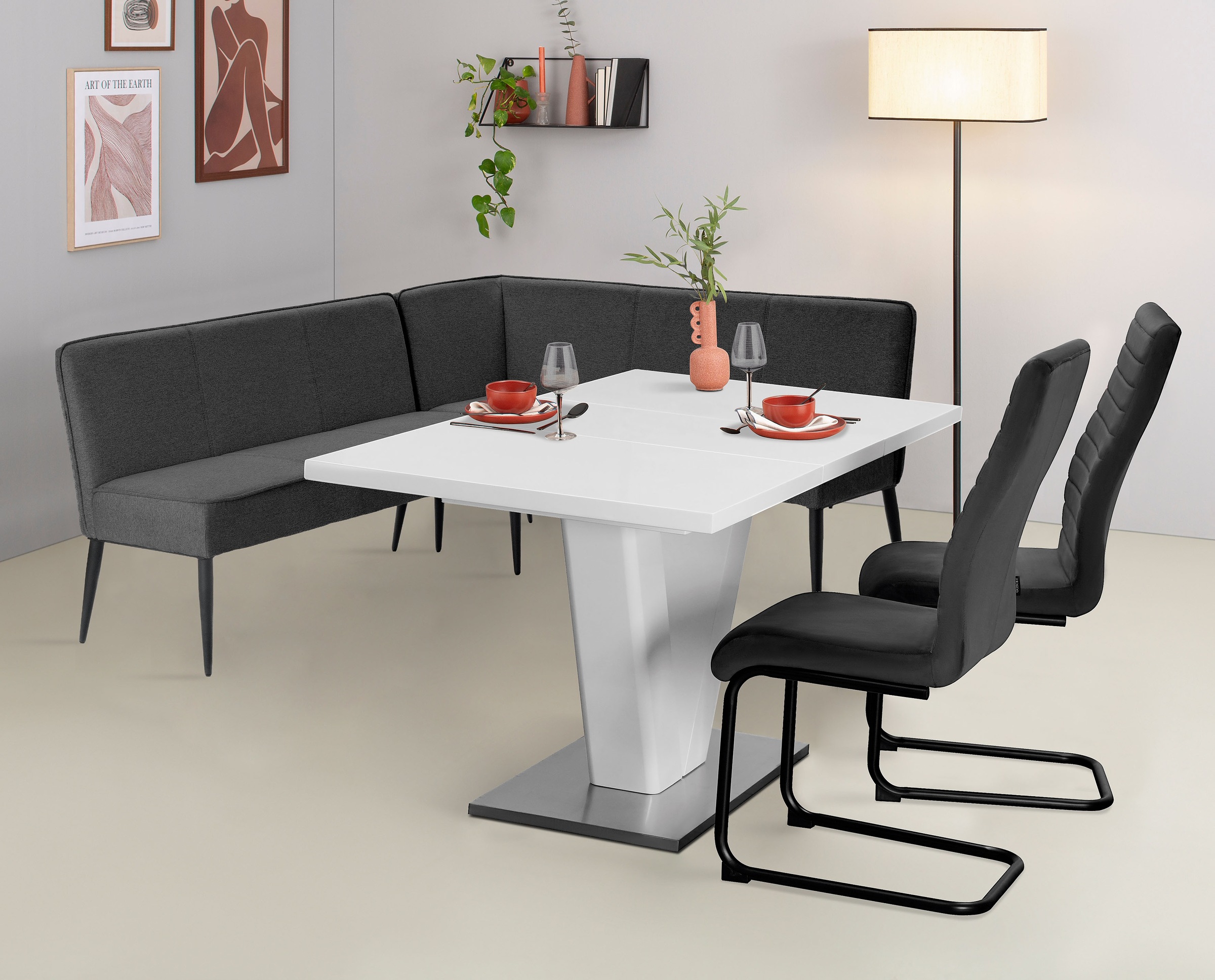 OTTO home Eckbank Lenzrose, (Esszimmerbank, Bank), günstig online kaufen