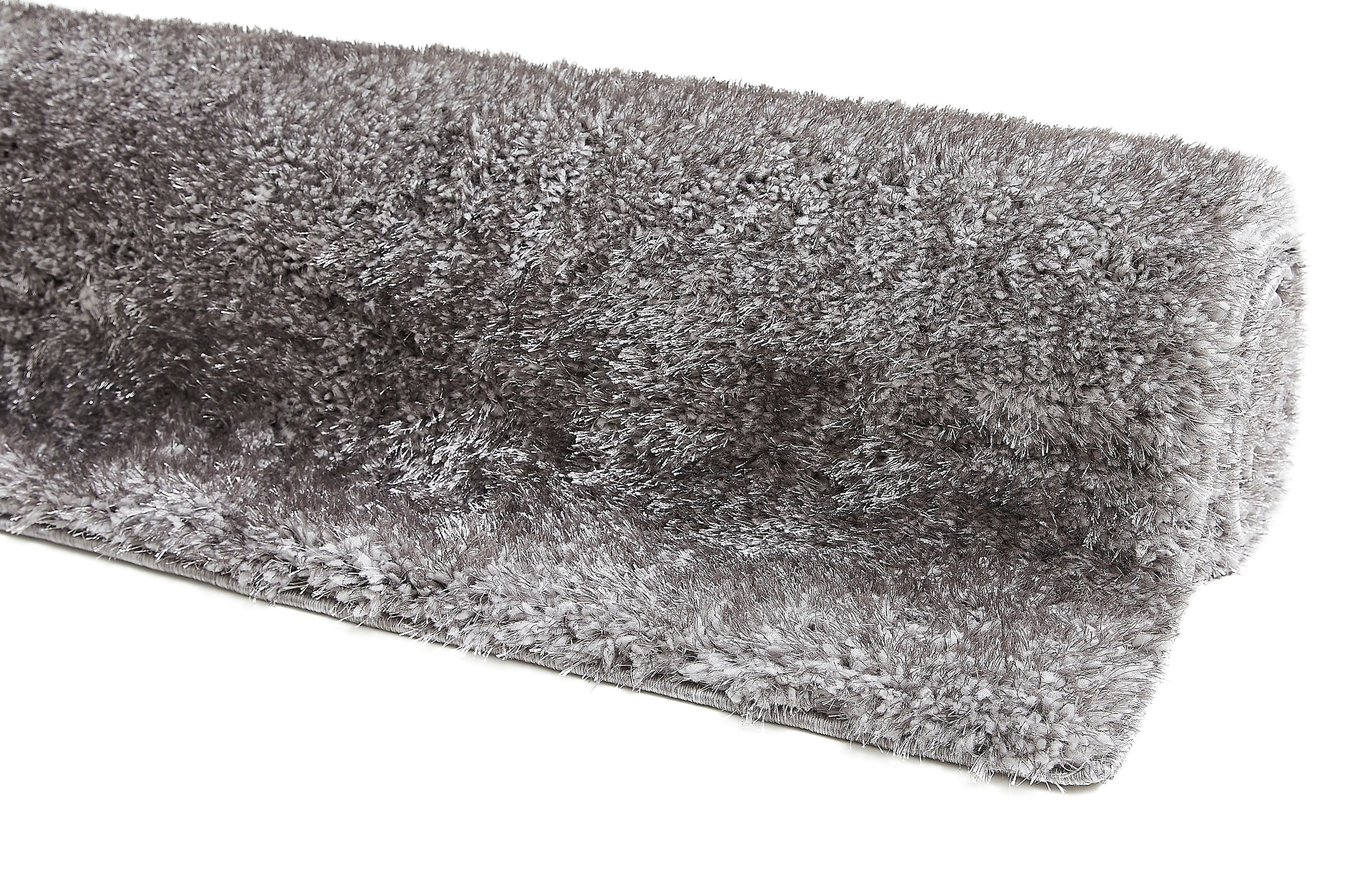 my home Hochflor-Teppich »Lahti«, rechteckig, 45 mm Höhe, Uni Farben, weich & kuschelig, ideal im Wohnzimmer & Schlafzimmer