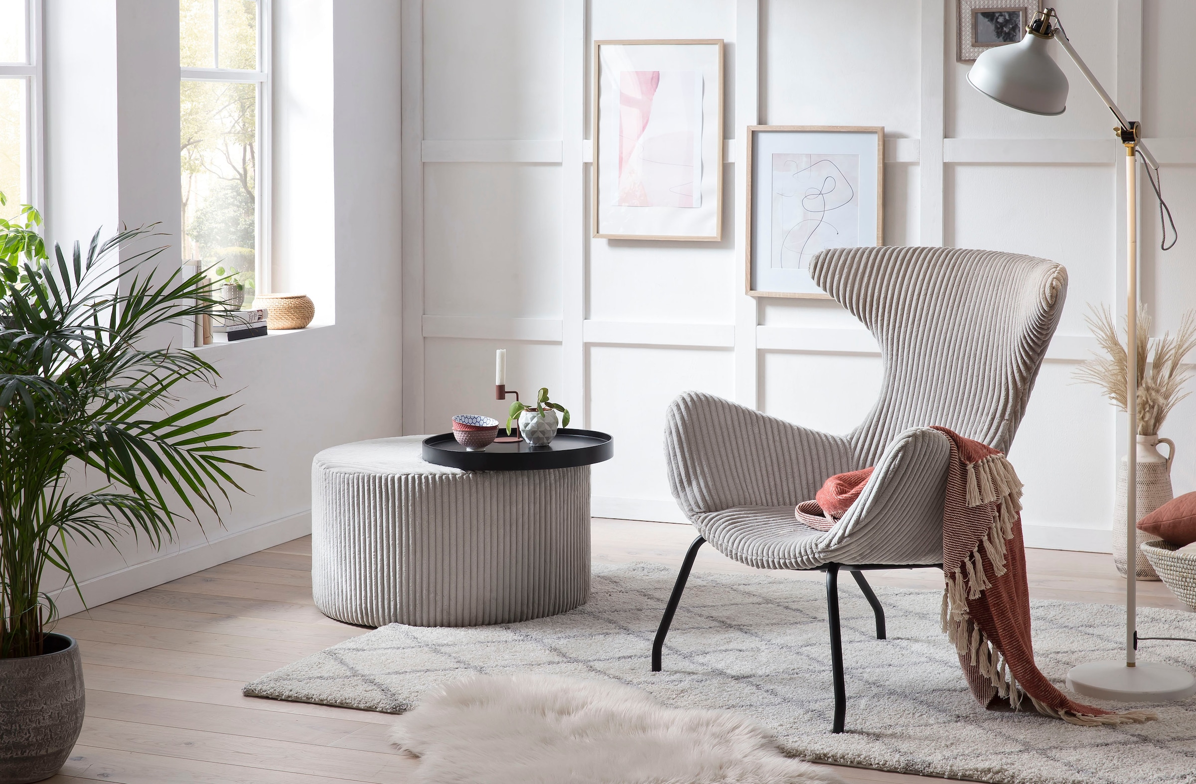 SalesFever Relaxsessel »Oslo Komfortabler Relaxsessel zum Entspannen« Ohren günstig online kaufen