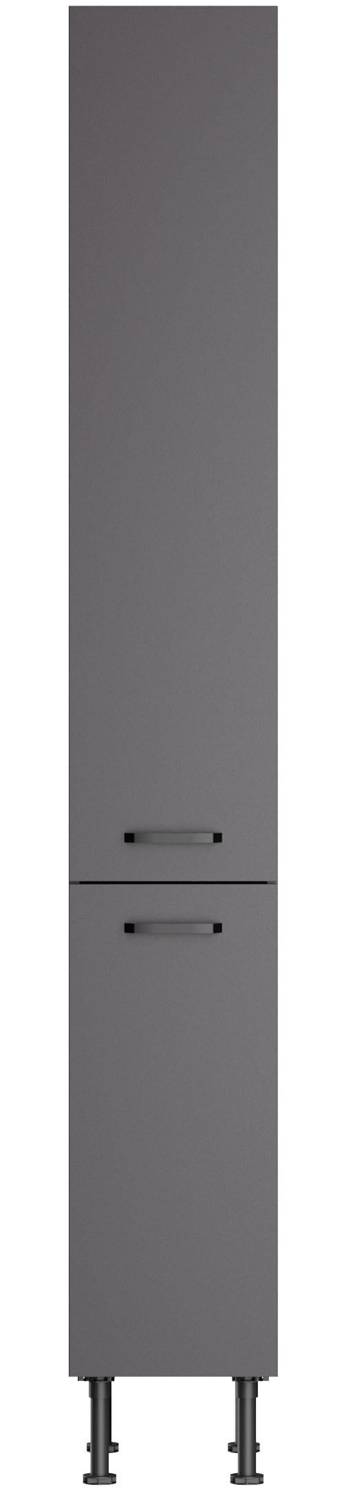 KOCHSTATION Apothekerschrank »KS-Paula« 30 cm breit, 211 cm hoch, mit 2 Auszügen, 5 Ablagen