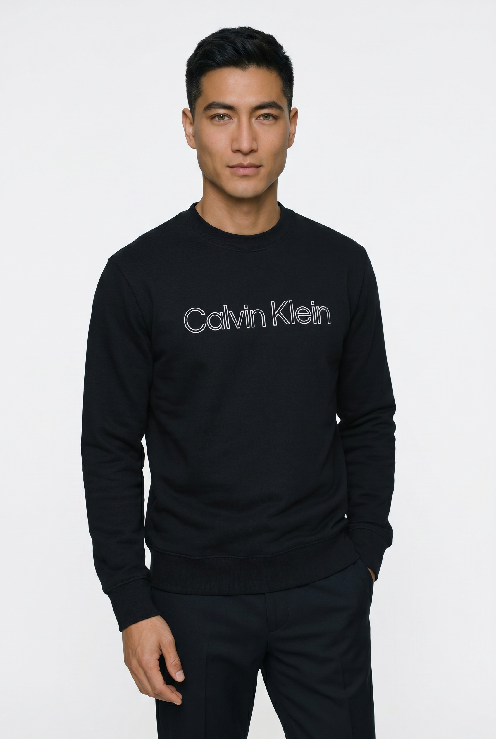 Calvin Klein Sweatshirt , Rundhalsausschnitt, Regular Fit, Druck
