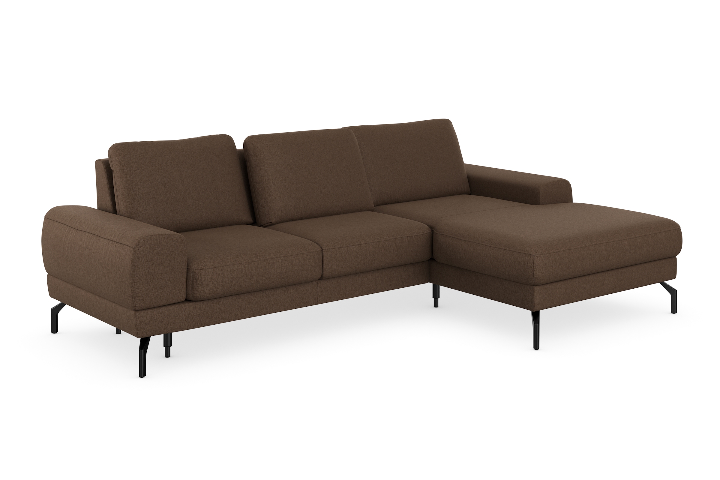 sit&more Ecksofa »Cinturo L-Form«, inklusive Sitztiefenverstellung und Federkern, Sitzhöhe 48 cm