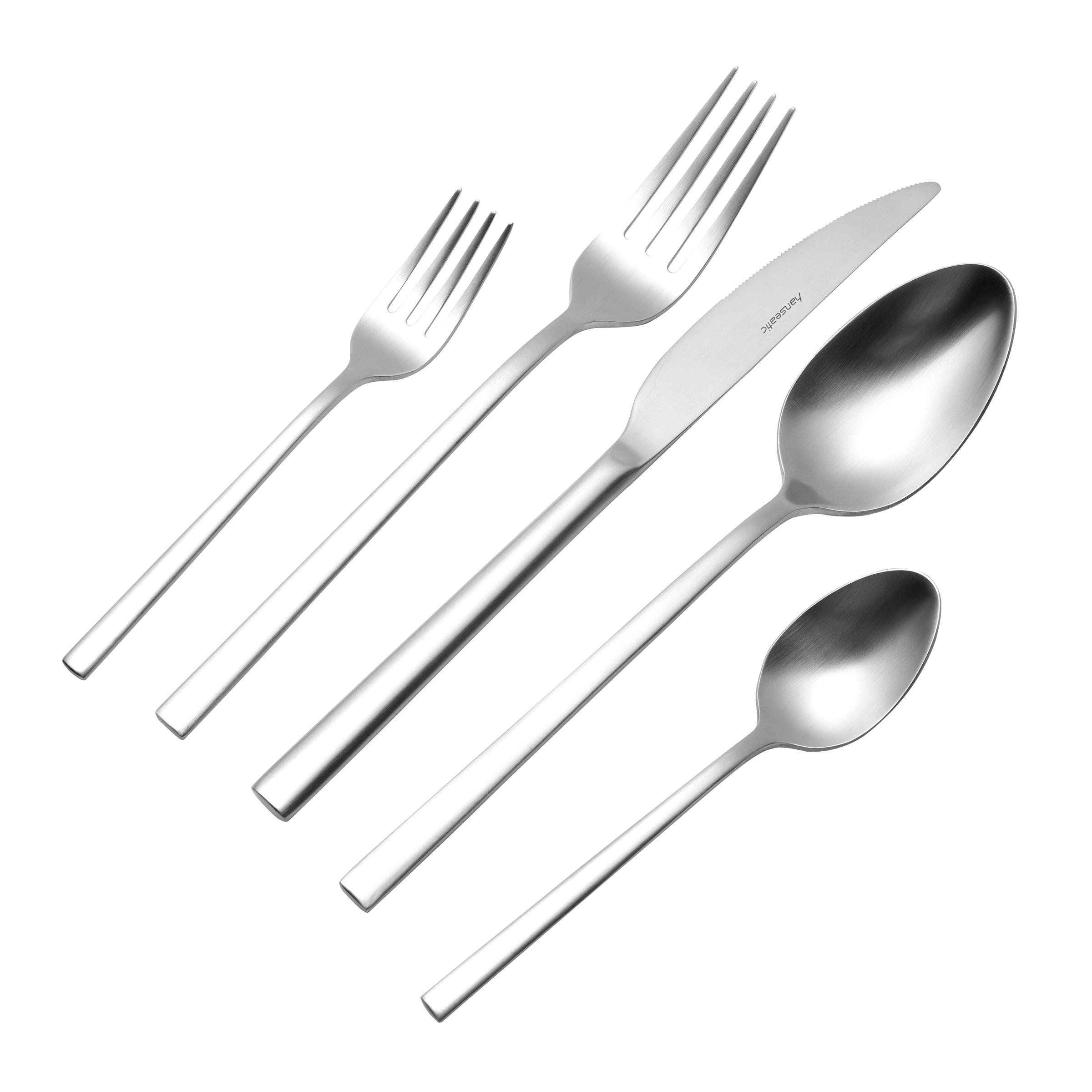 Hanseatic Besteck-Set »SMART, in matter Optik«, (Set, 60 tlg.), leichtes un günstig online kaufen