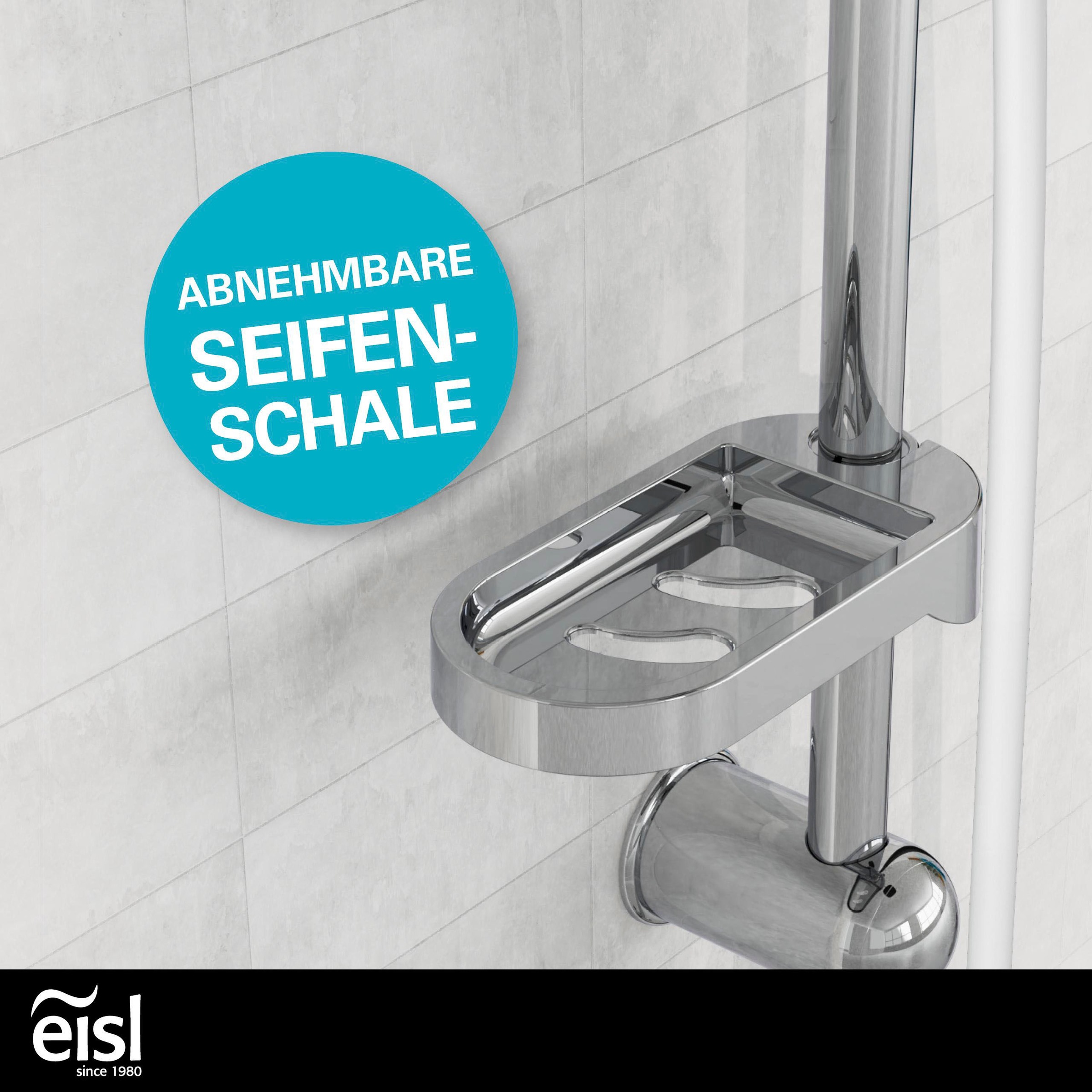 Eisl Brausegarnitur »DUSCHTRAUM« 3-fach verstellbare Wellness Handbrause mit Antikalk-Noppen