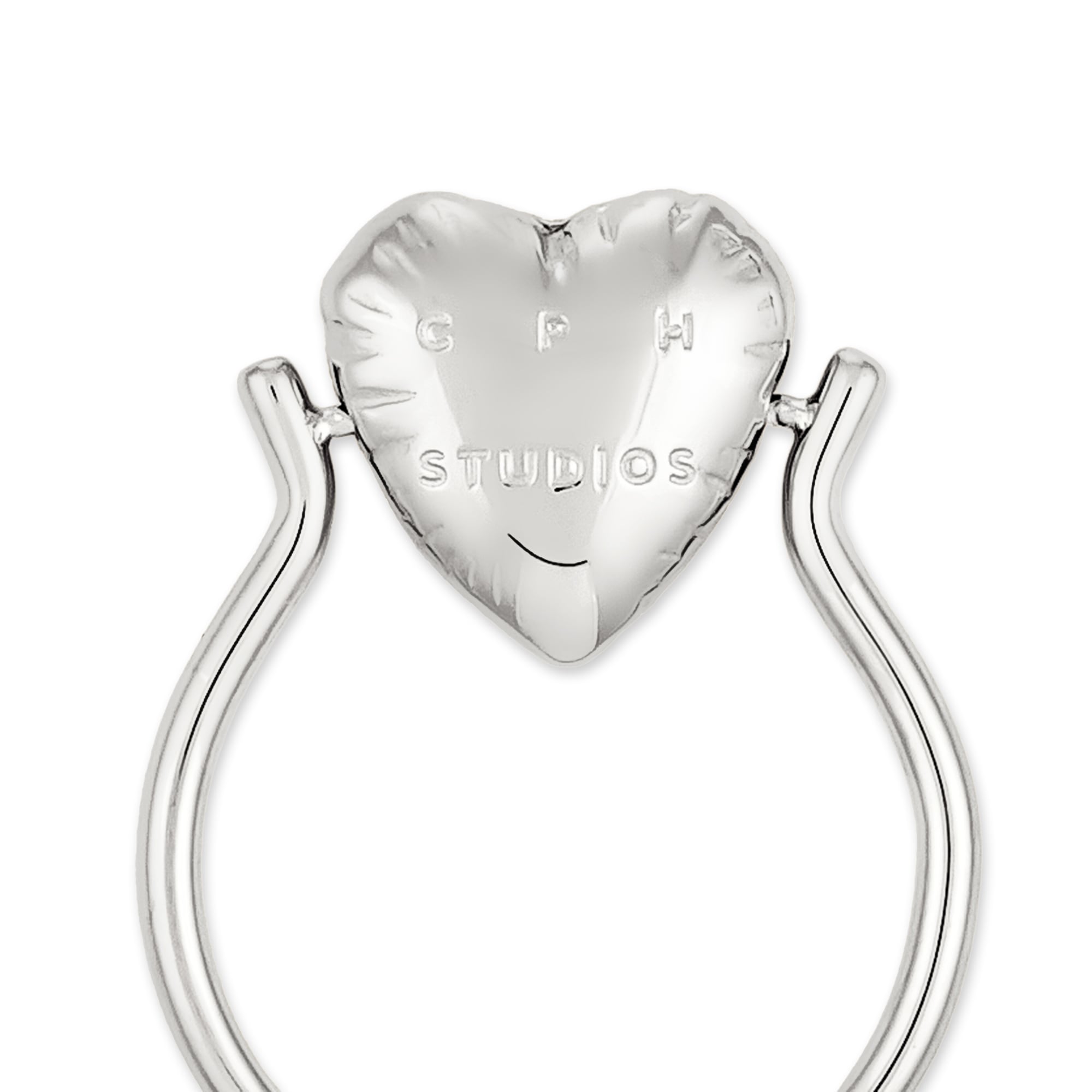 Copenhagen Studios Fingerring »Schmuck Geschenk Edelstahl Ring Balloon Hearts«