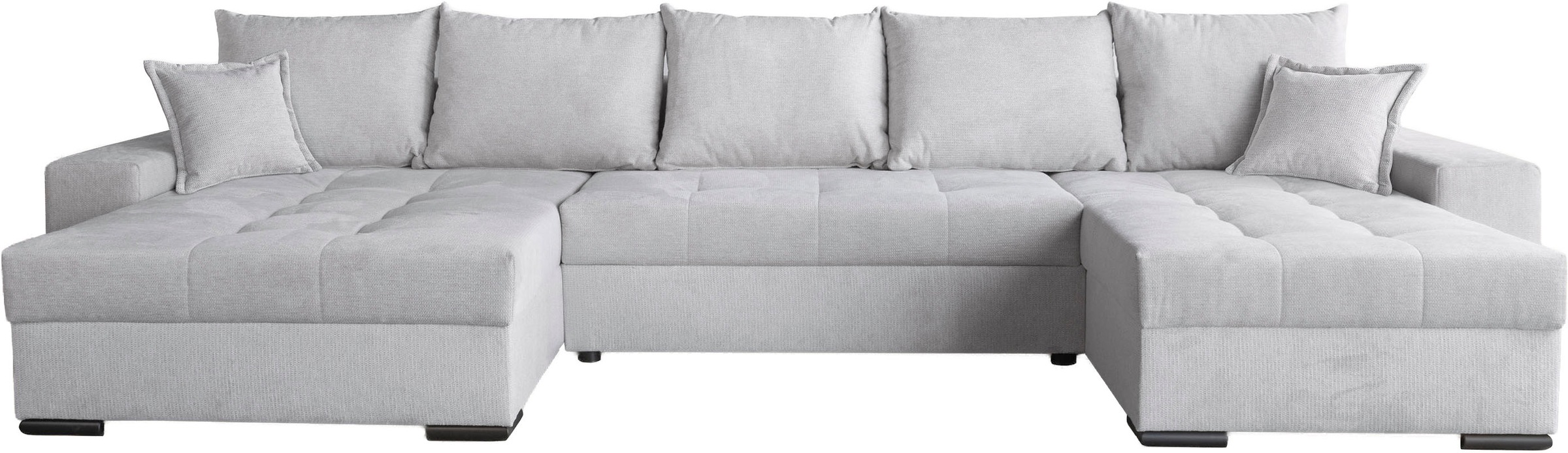 OTTO home Wohnlandschaft »U-Form Home System« 2 Ottomane,Bonnelfederkern, S günstig online kaufen