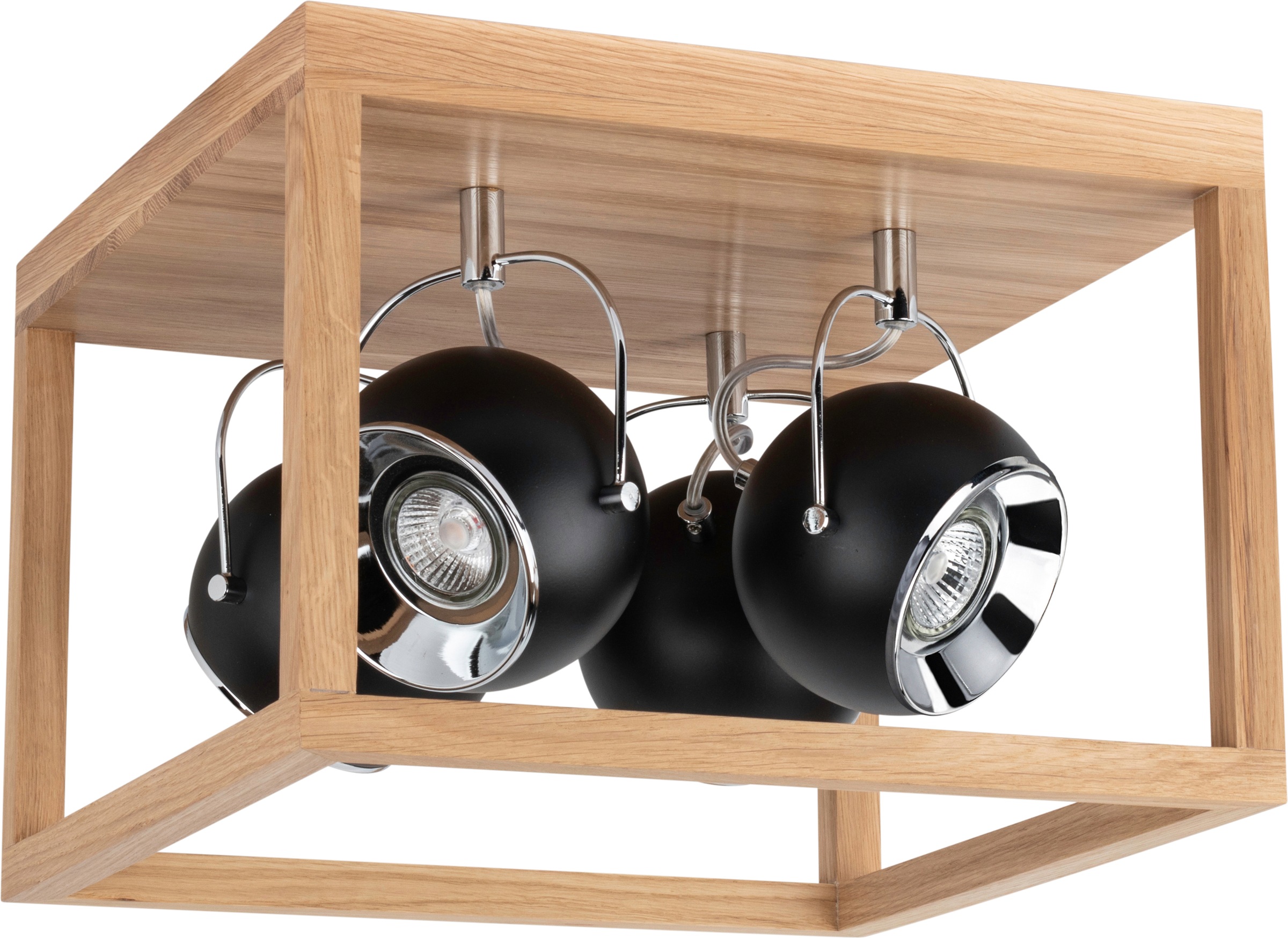 SPOT Light LED Deckenleuchte »ROY«, 4 flammig, Leuchtmittel GU10   LED wech günstig online kaufen