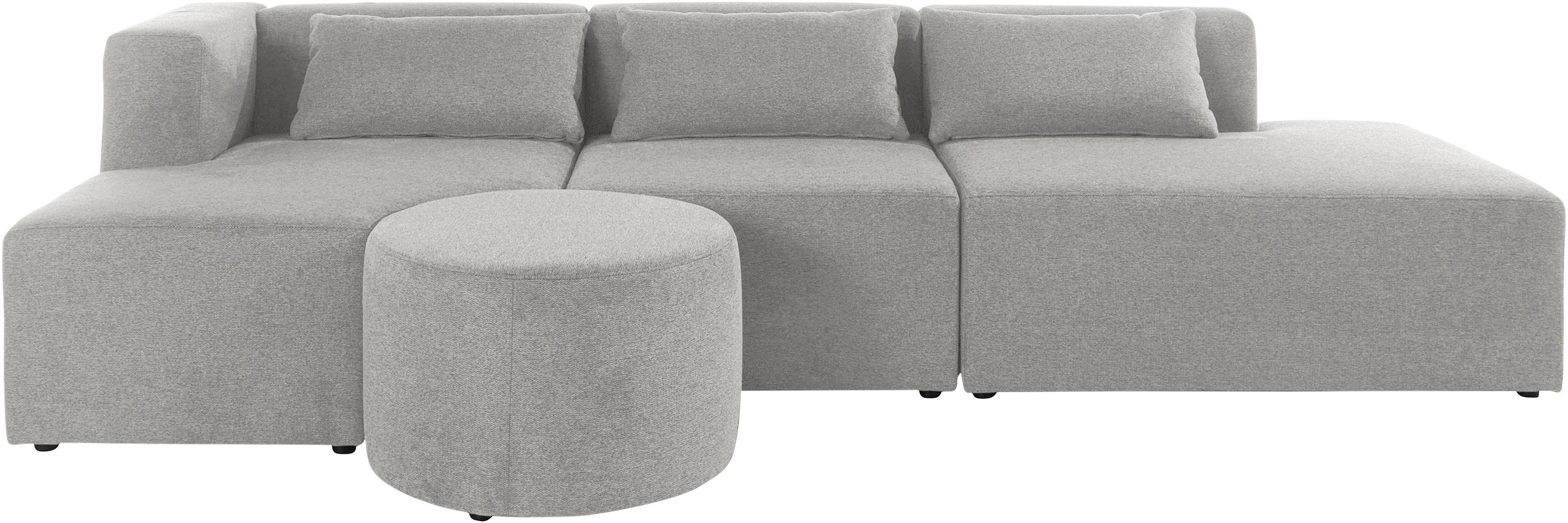 Leonique Ecksofa »Alexane L-Form« zusammengesetzt aus Modulen, in vielen Be günstig online kaufen