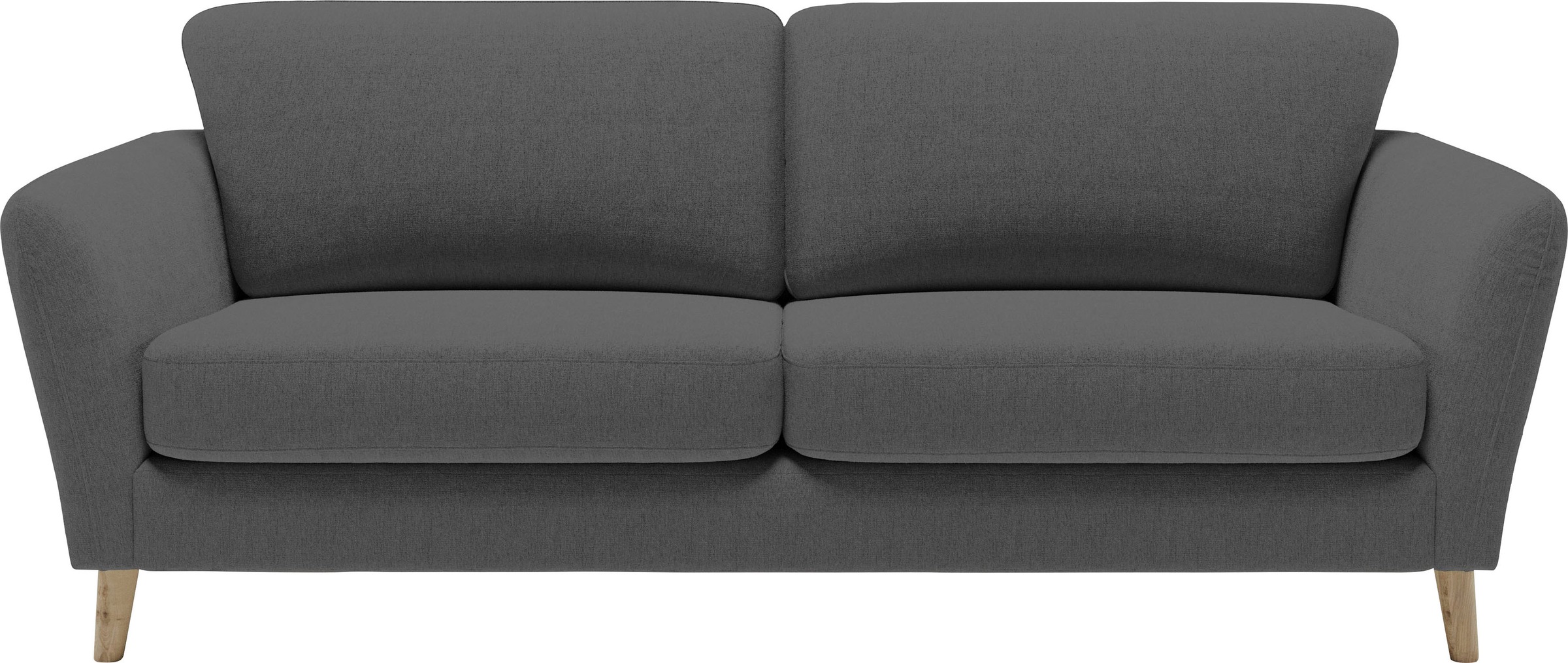 Home affaire 3-Sitzer »MARSEILLE 3er Sofa 206 cm, Cord, Flachgewebe, Strukt günstig online kaufen