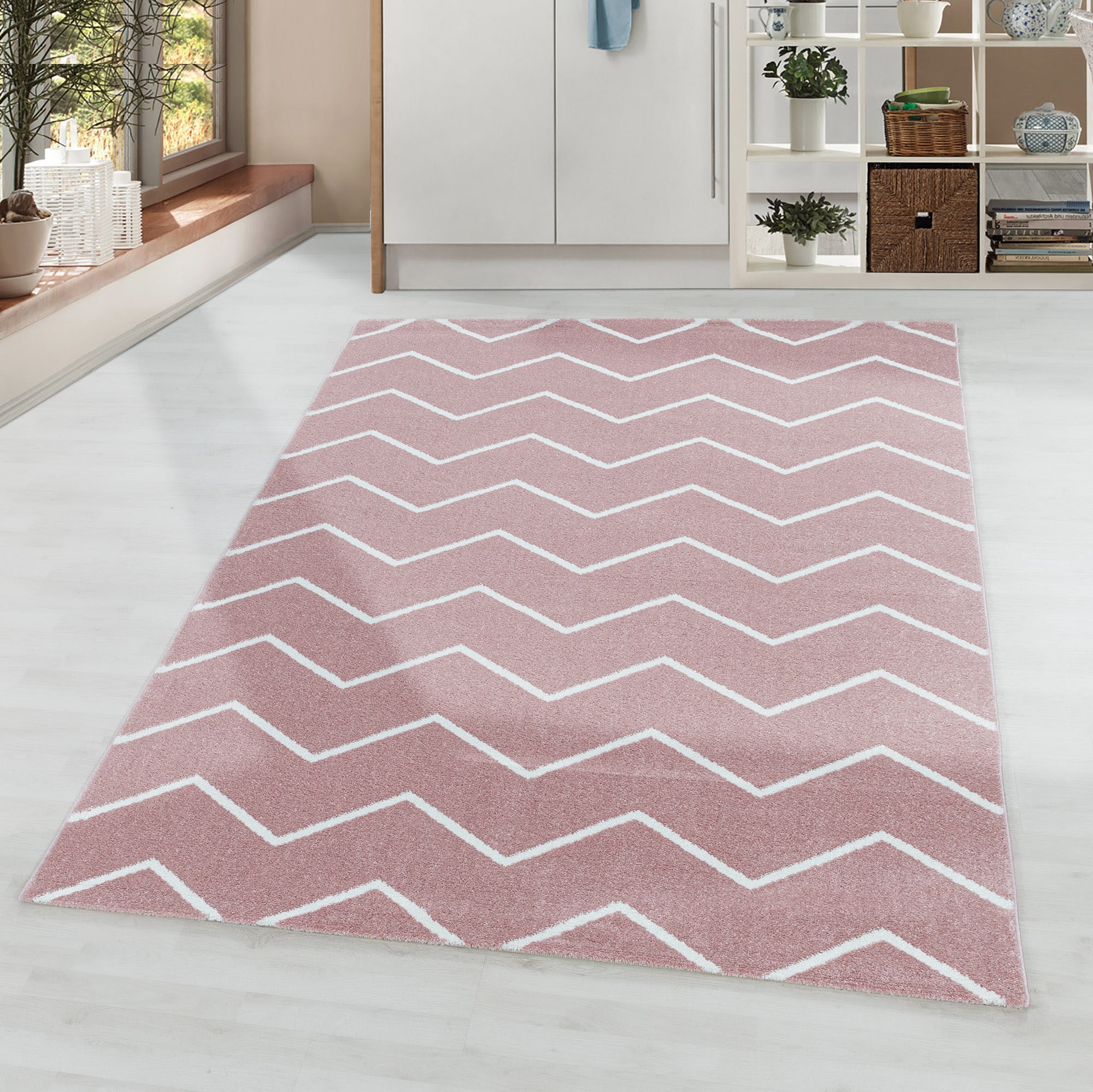 Ayyildiz Teppiche Teppich »RIO 4602«, rechteckig, 8 mm Höhe, Pflegeleicht / günstig online kaufen