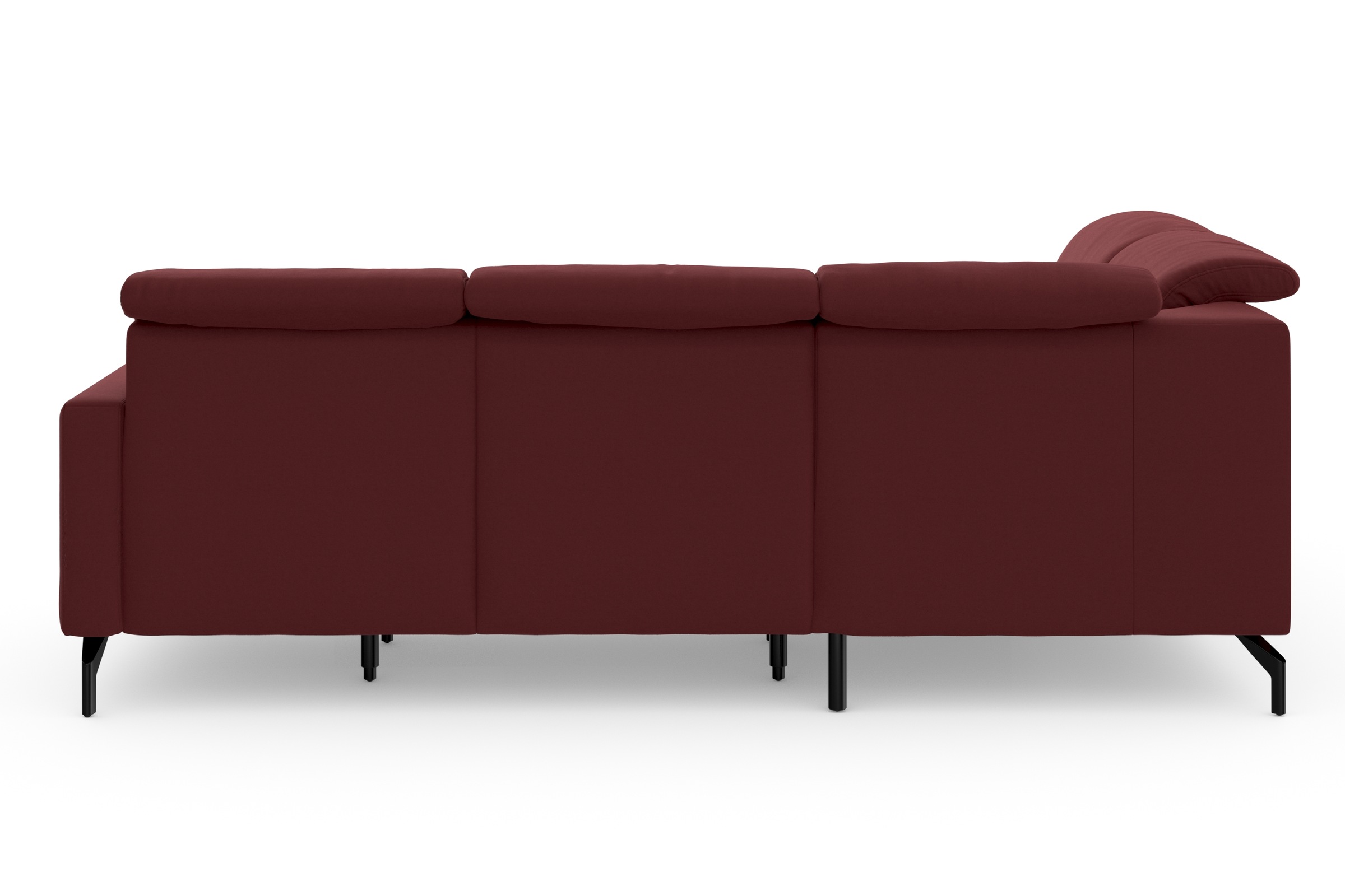 sit&more Ecksofa »Bailando L-Form«, wahlweise mit Kopfteilverstellung und Vorziehsitz, motorisch