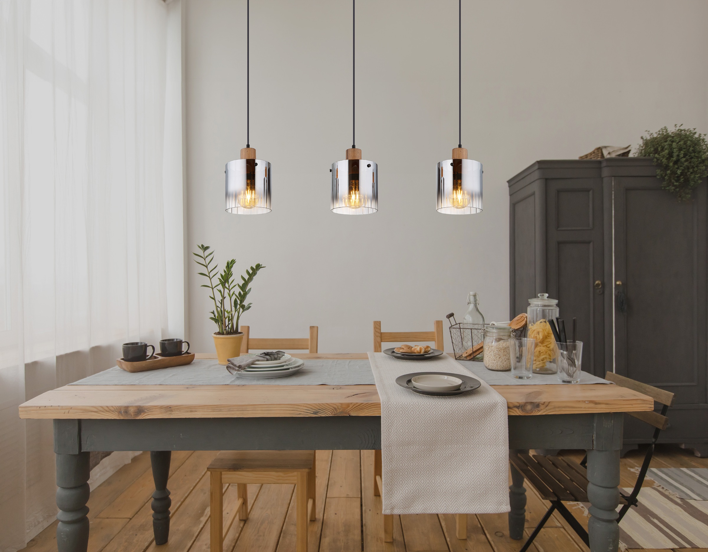 GLOBO LIGHTING Hängeleuchte »UNDERWOOD« E27 1 Stk. Hängelampe Esszimmer-Leu günstig online kaufen