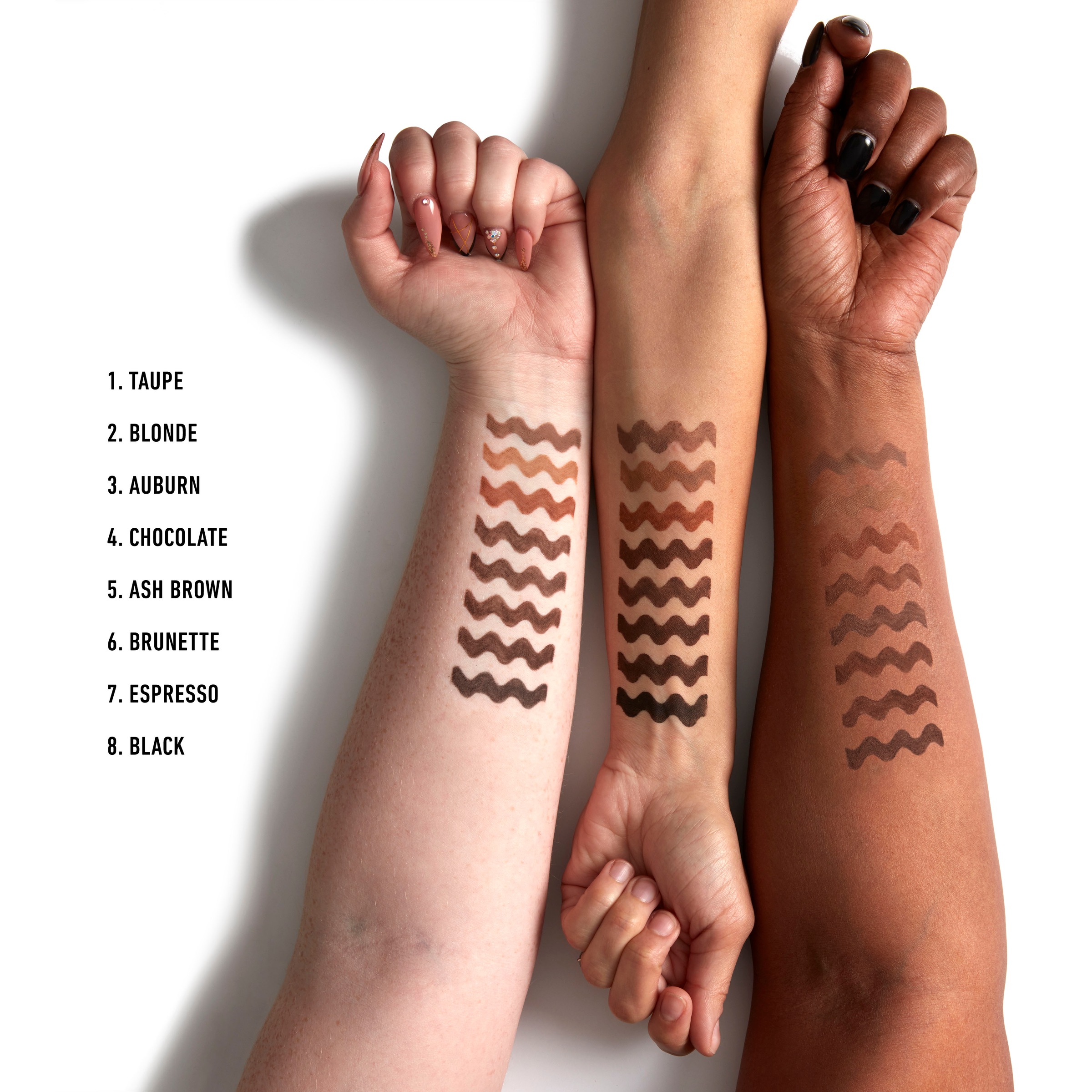 9. Bild von NYX Augenbrauen-Stift »Professional Makeup Micro Brow Pencil«, mit feinen Härchen