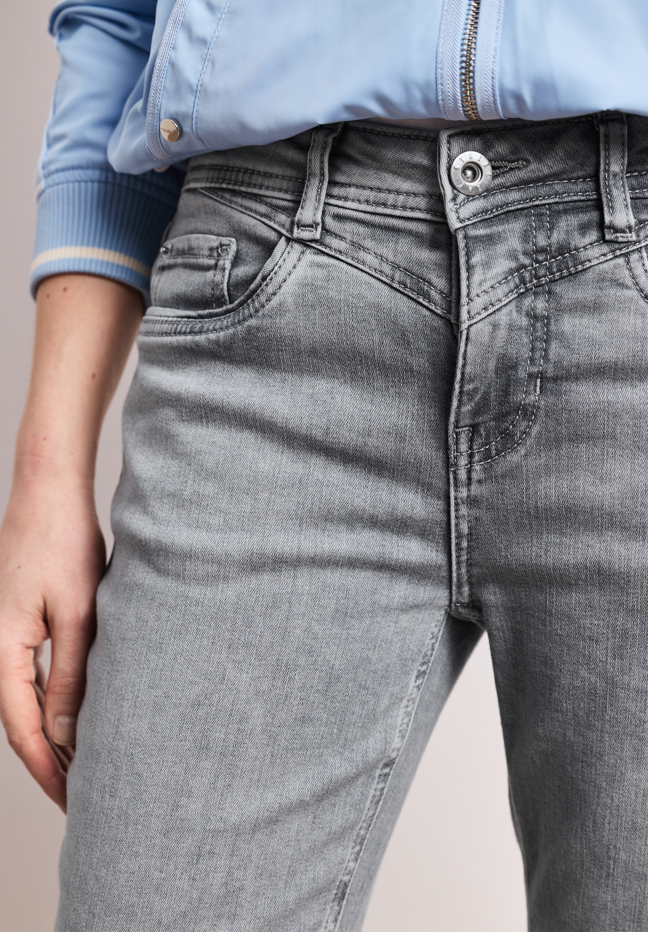 STREET ONE Regular-fit-Jeans »Style Jane« im Five-Pocket Style