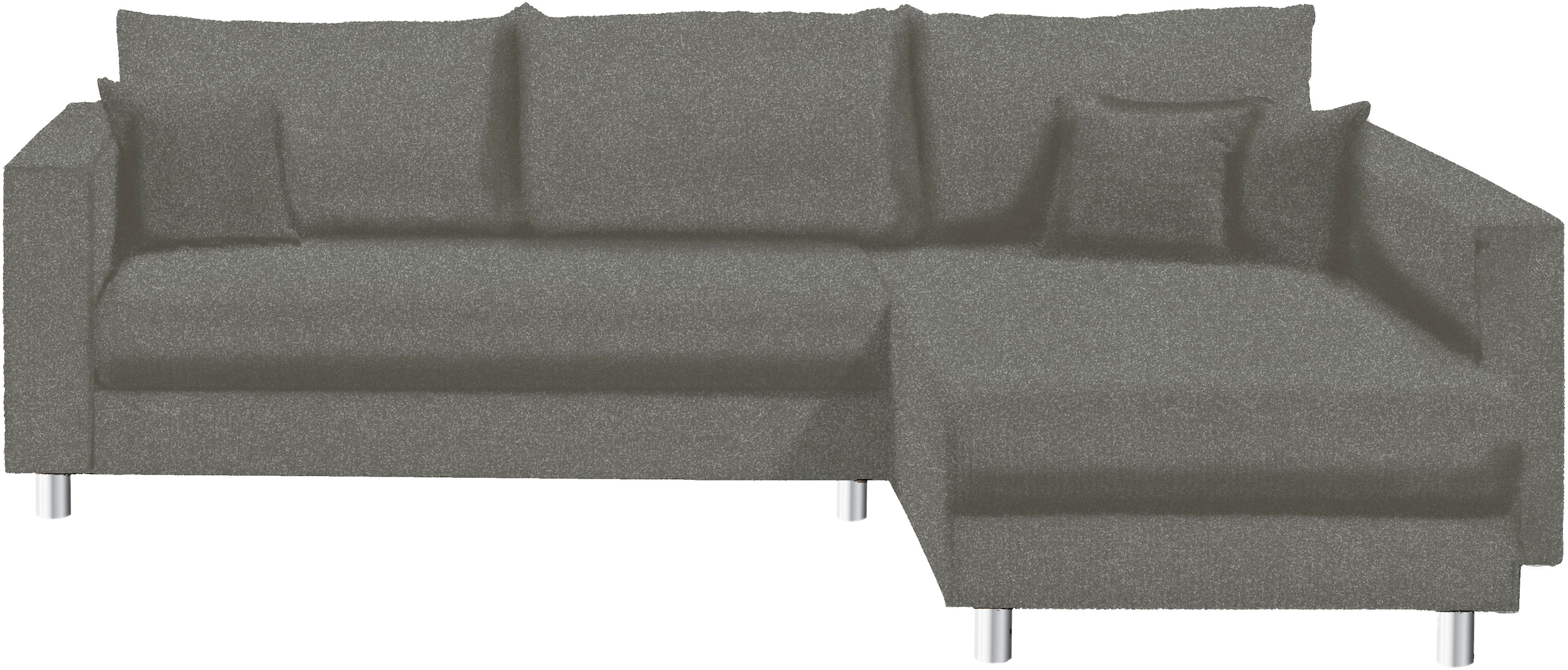 INOSIGN Ecksofa »153«, Inkl. Schlaffunktion und großen Strauraum