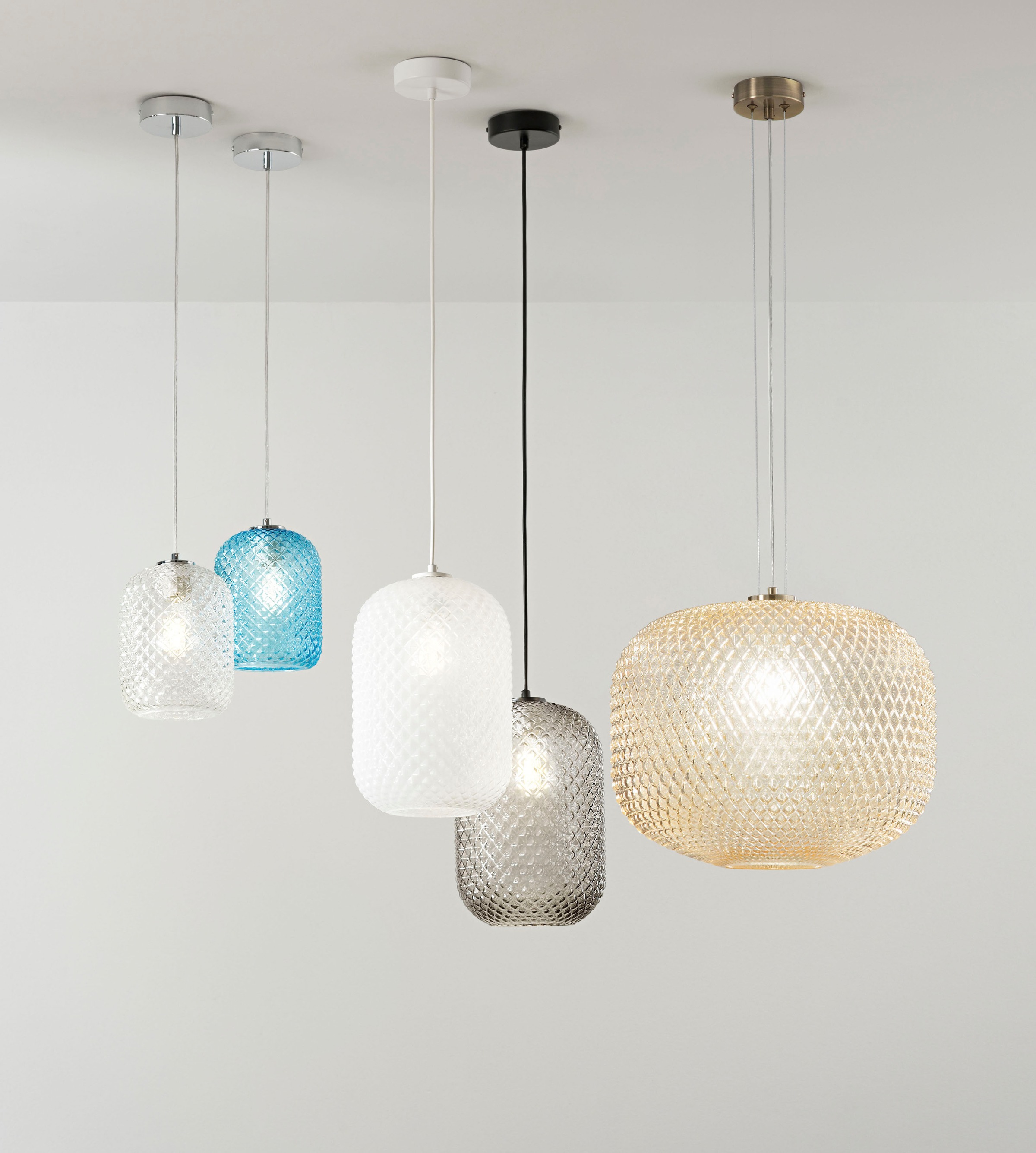 ECO-LIGHT Hängeleuchte »Ashford«, Leuchtmittel E27 | Leuchtmittel wechselbar