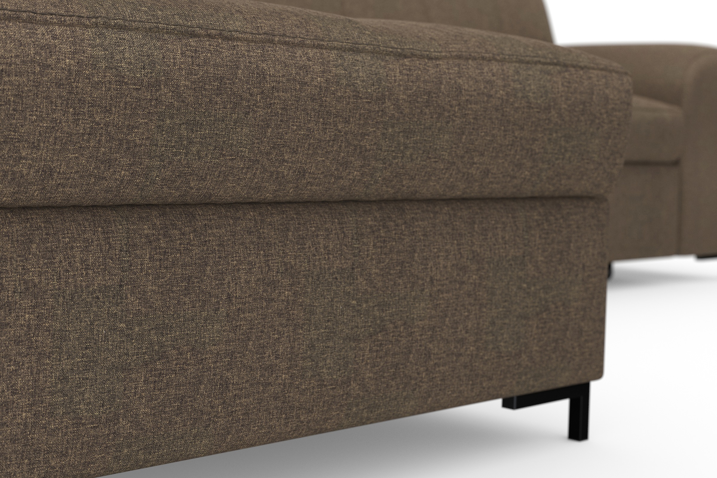 INOSIGN Ecksofa »Balme L-Form«, Inkl. Zierkissen, wahlweise mit Bettfunktion