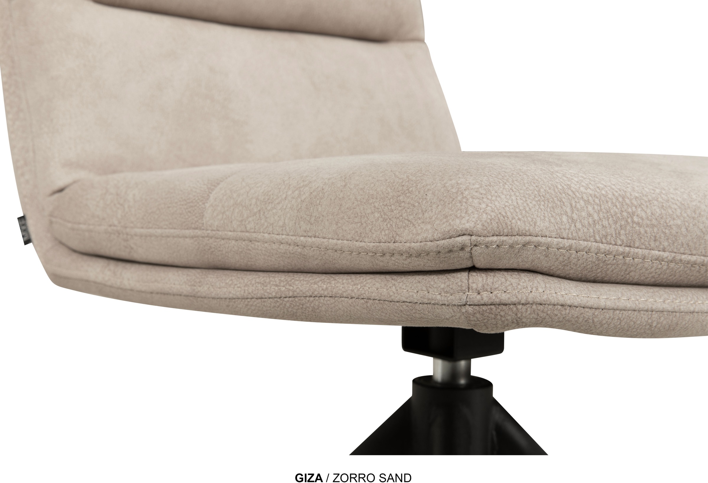 OMG Design Esszimmerstuhl »Giza« (Set) 2 Stk.Drehstuhl mit auto-return, pflegeleichter Bezug