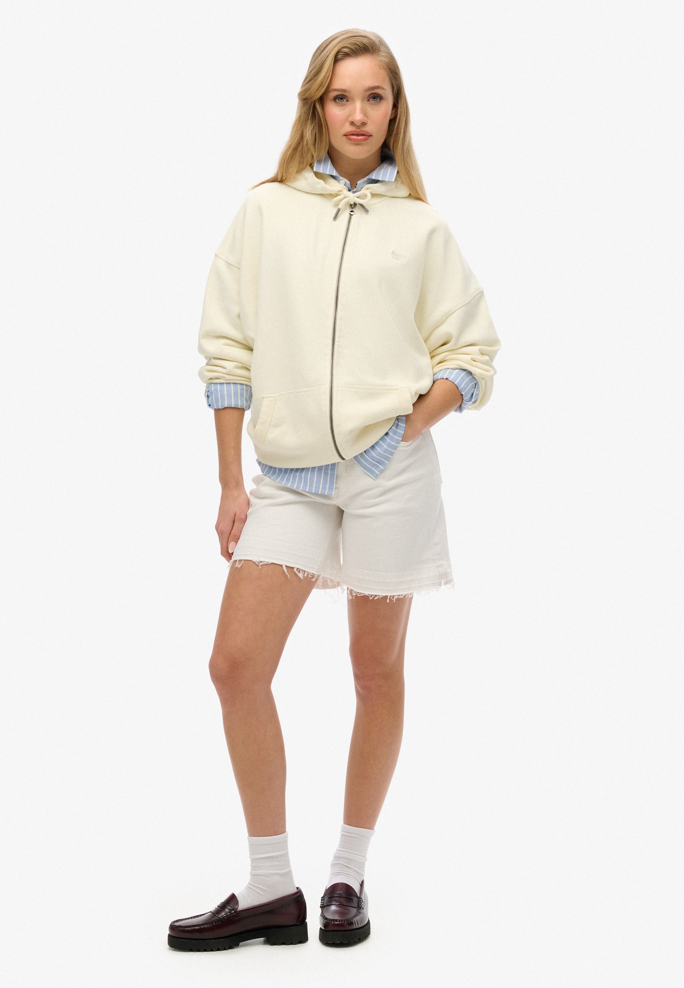 Superdry Kapuzensweatjacke »STUDIOS ZIP HOODIE«