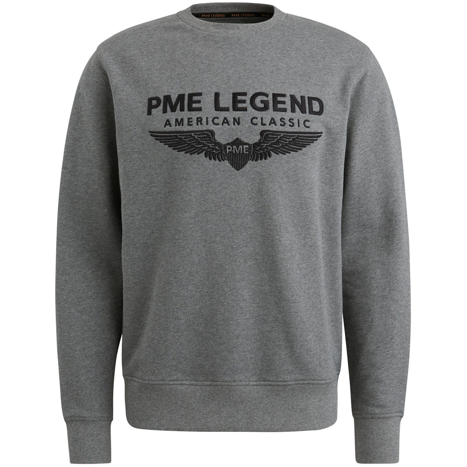 PME LEGEND Sweatshirt »Crewneck soft terry with logo«, mit Logo Stickerei