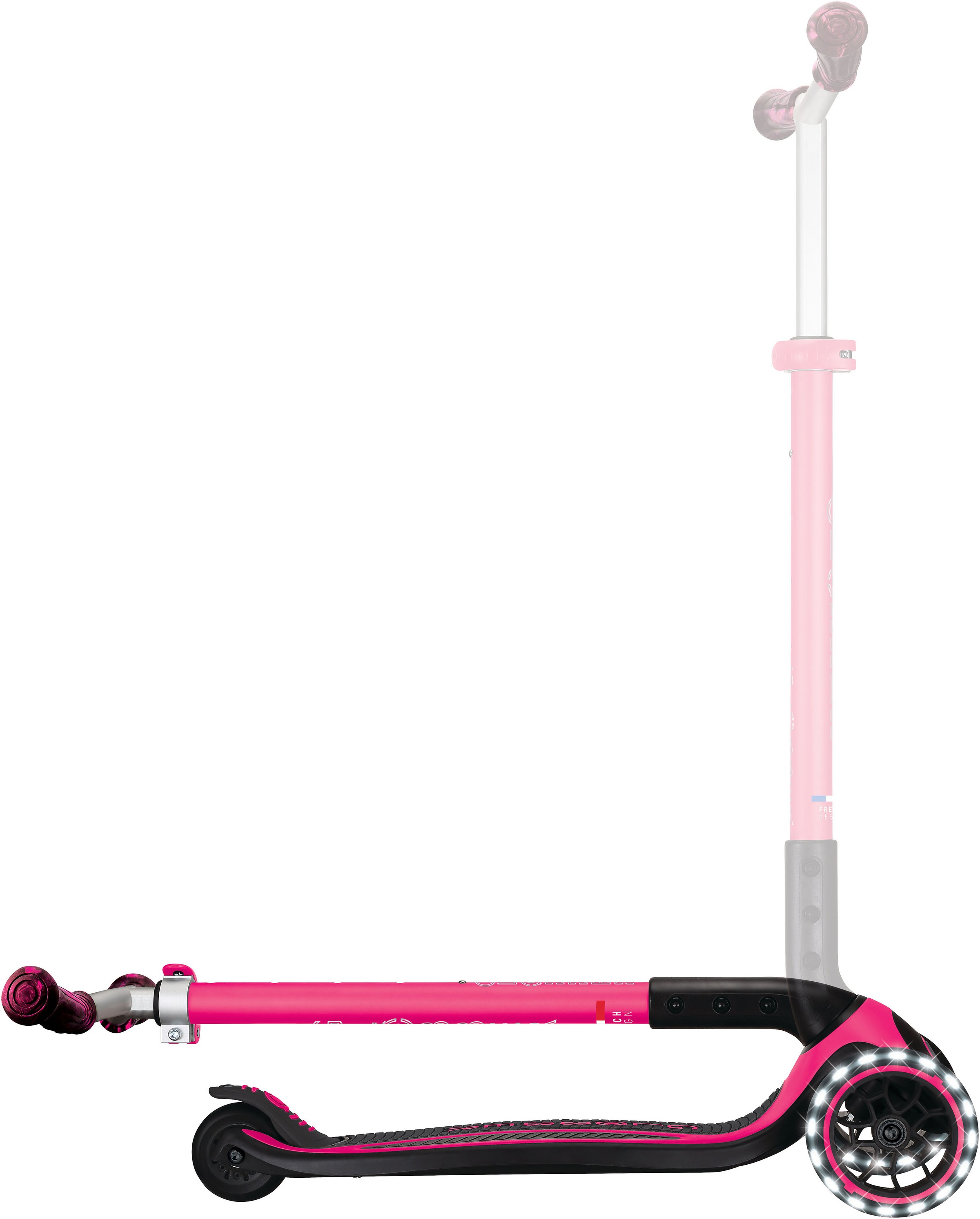 Globber Tretroller »ACE LIGHTS, mit Leuchtrollen«