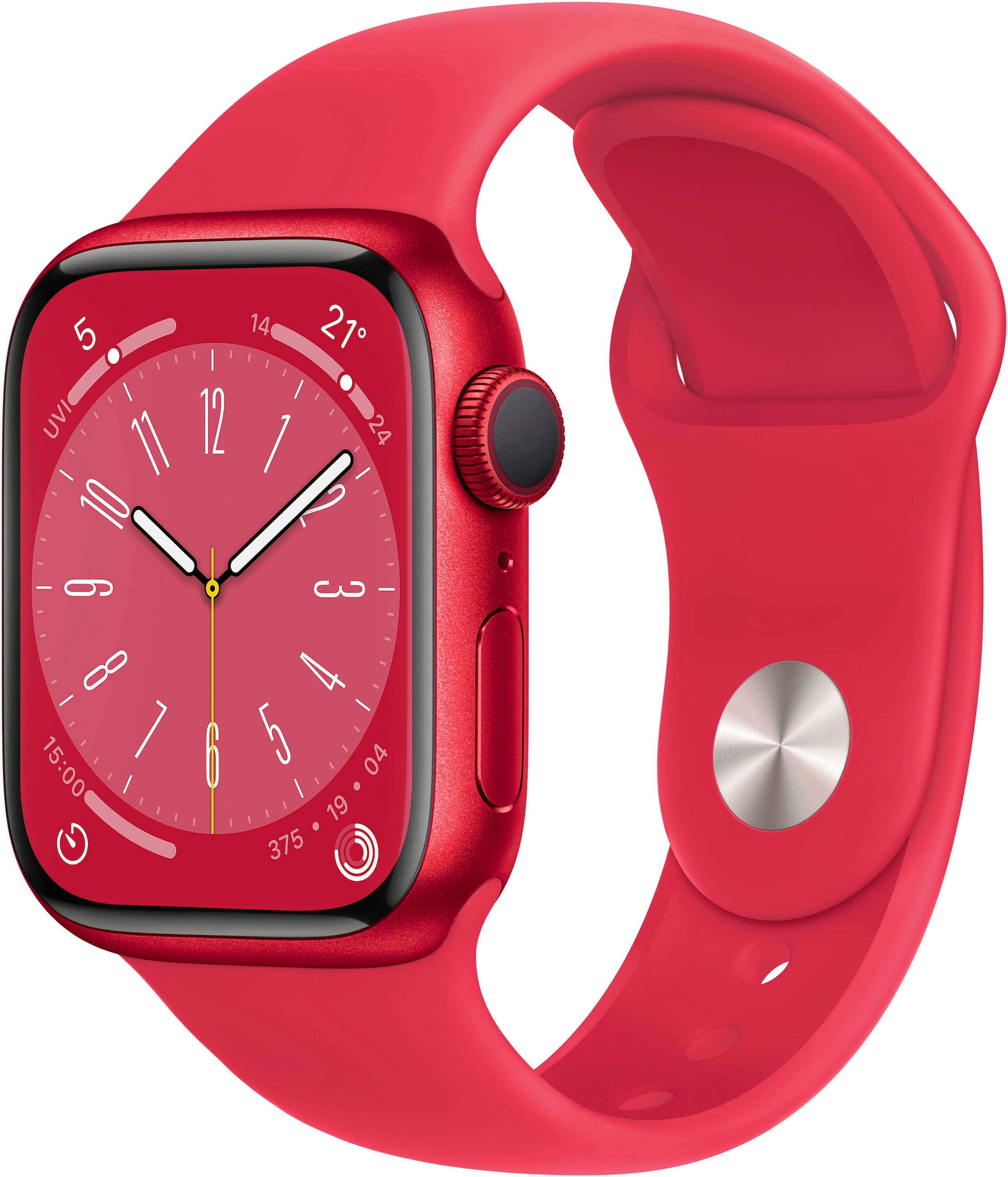 Bild von Apple Watch »Watch Series 8 GPS 41mm Aluminium Sportarmband«,)