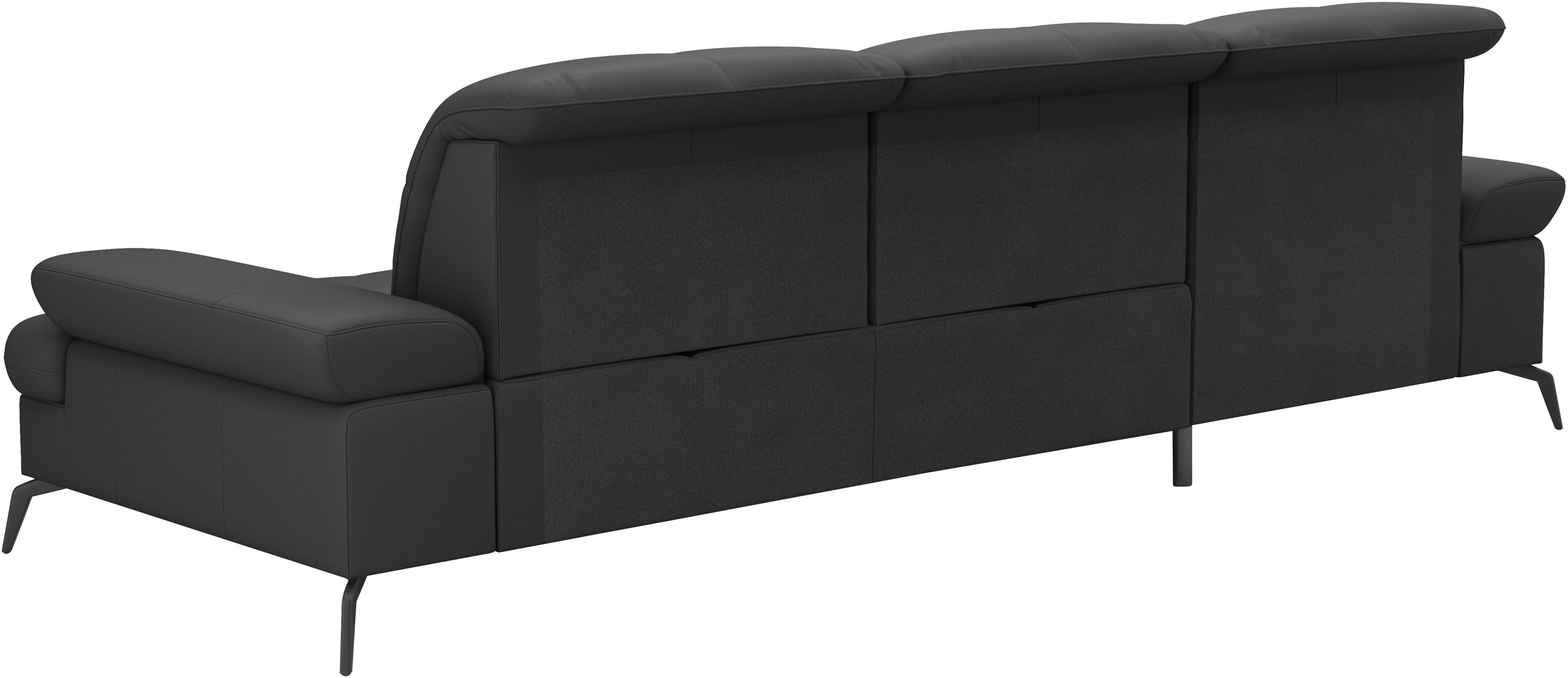 sit&more Ecksofa »Amica, L-Form, inkl. Sitztiefenverstellung & Armteilverstellung«, wahlweise mit Bettfunktion, Bettkasten und Kopfteilverstellung