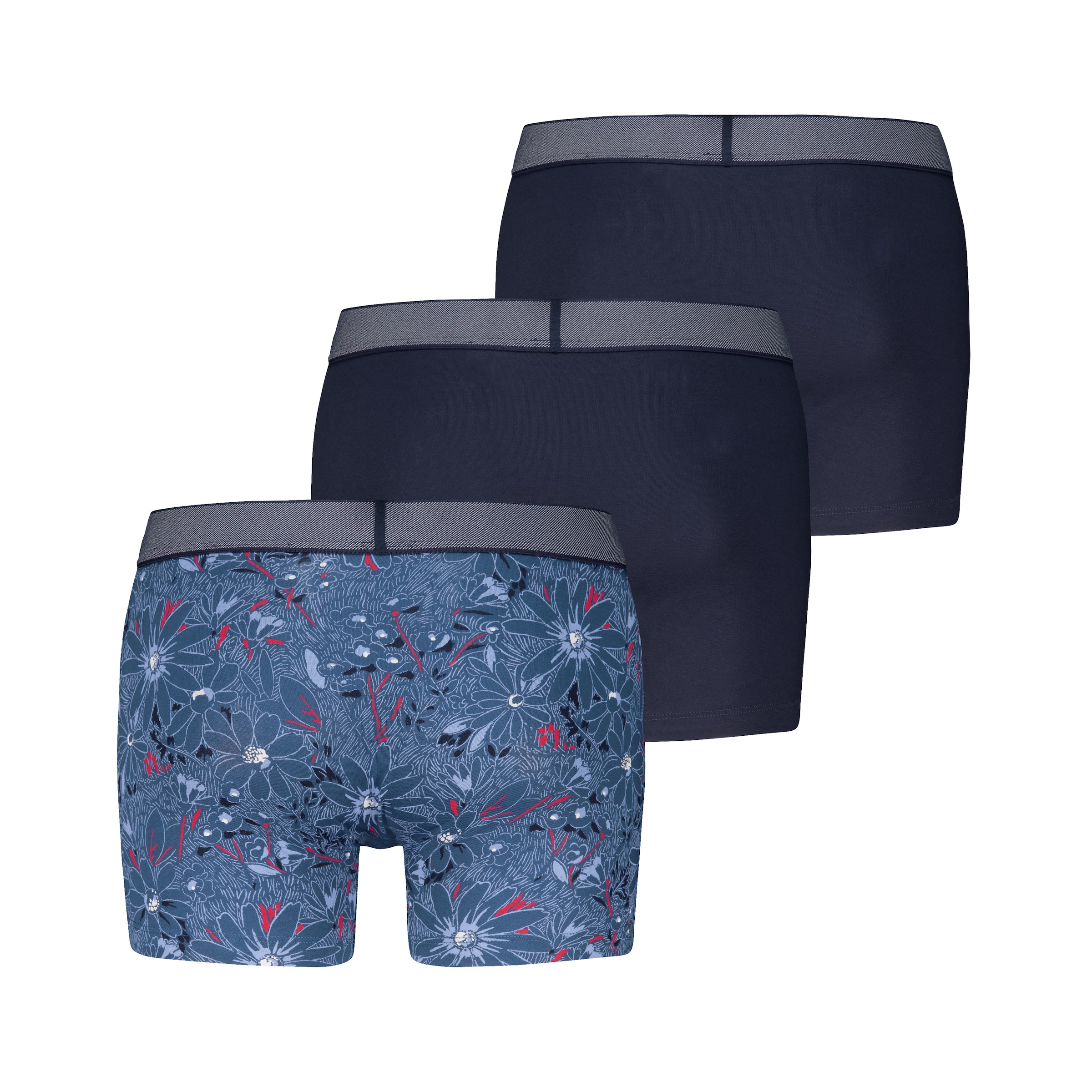 Levi's® Boxershorts »LEVIS MEN HATCH FLWR AOP BOXER BRIEF 3P« 3er Pack, 