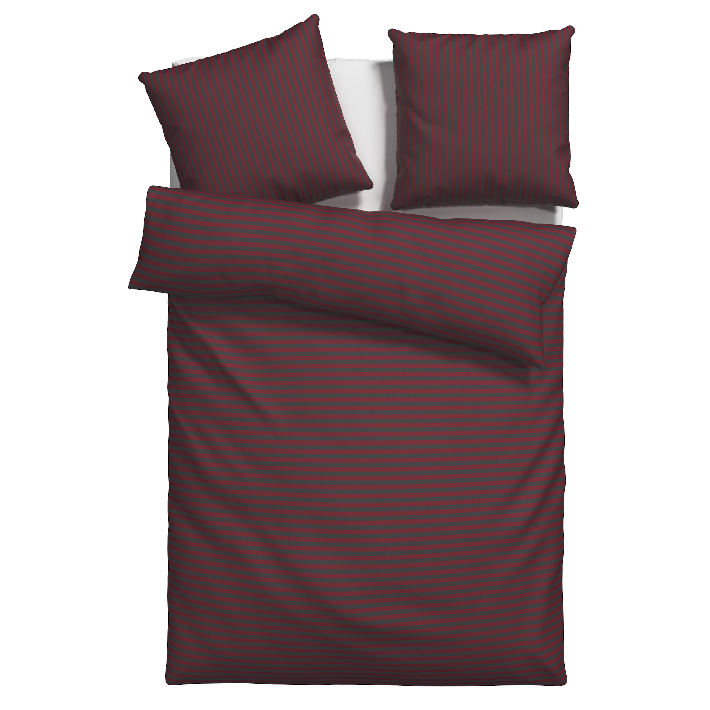 Bruno Banani Bettwäsche »Jassen«, moderne Bettwäsche aus Baumwolle, Bettwäsche mit Streifen-Design
