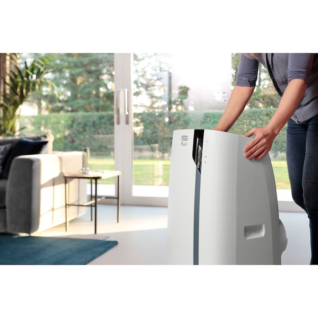 De'Longhi 3-in-1-Klimagerät »PAC EX105 A+++«, Mobiles Klimagerät, für Räume bis 100 m³