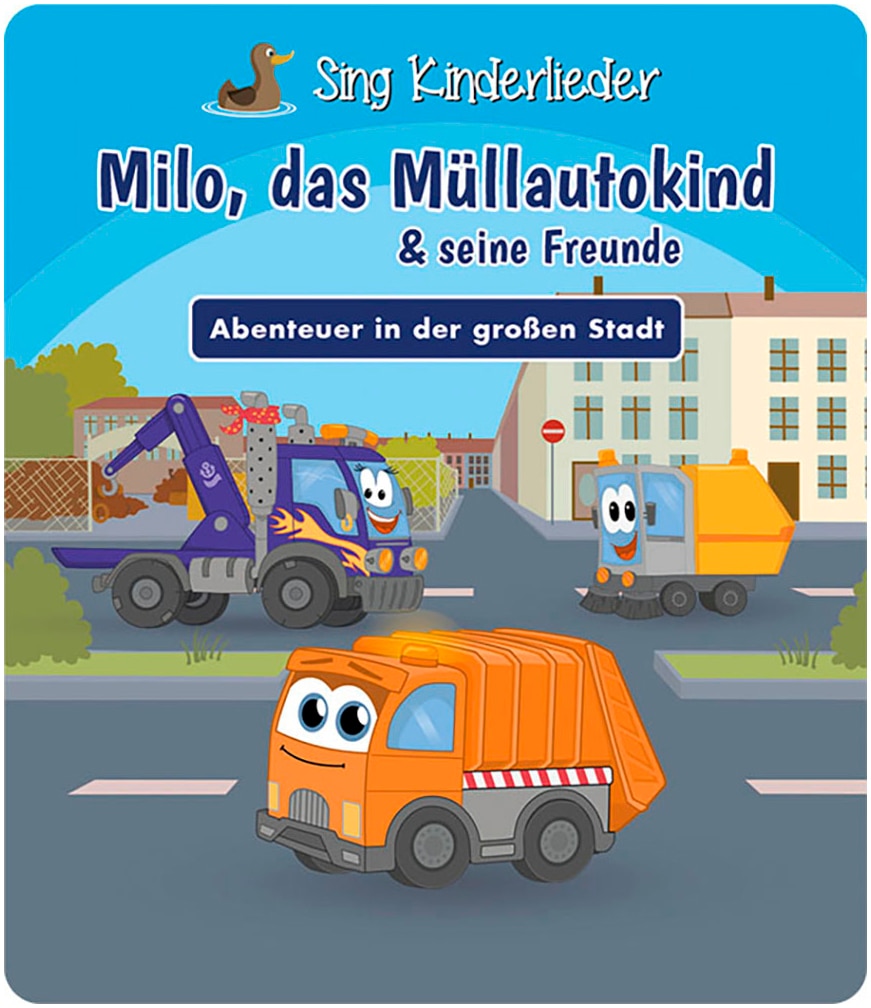 tonies Hörspielfigur »Sing Kinderlieder - Milo, das Müllauto-Kind & seine Freunde«