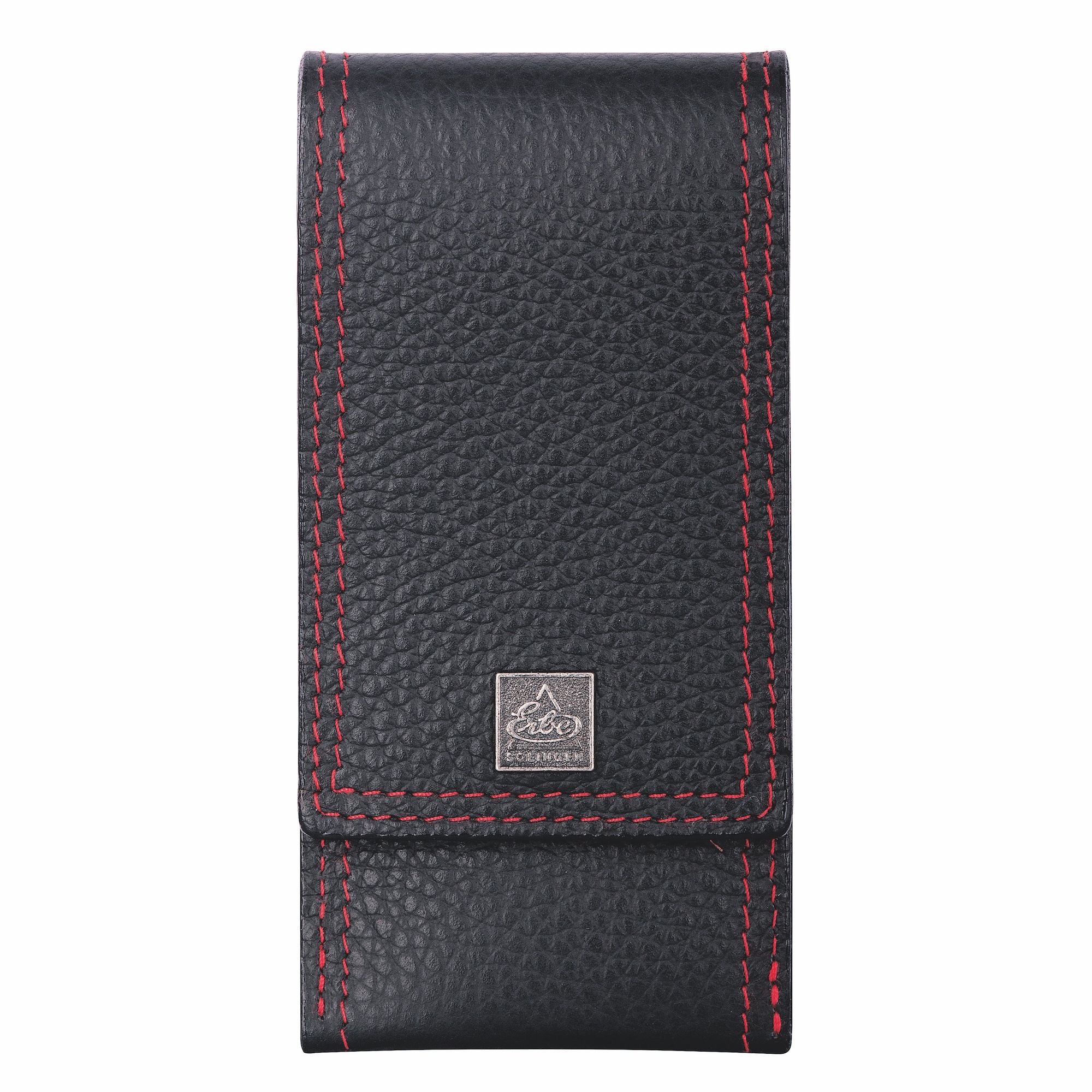 ERBE Maniküre-Etui »Colorado«, (Set, 3 tlg.), Echtleder, Kontrastnähte, Druckknopfverschluss, rostfreie Instrumente