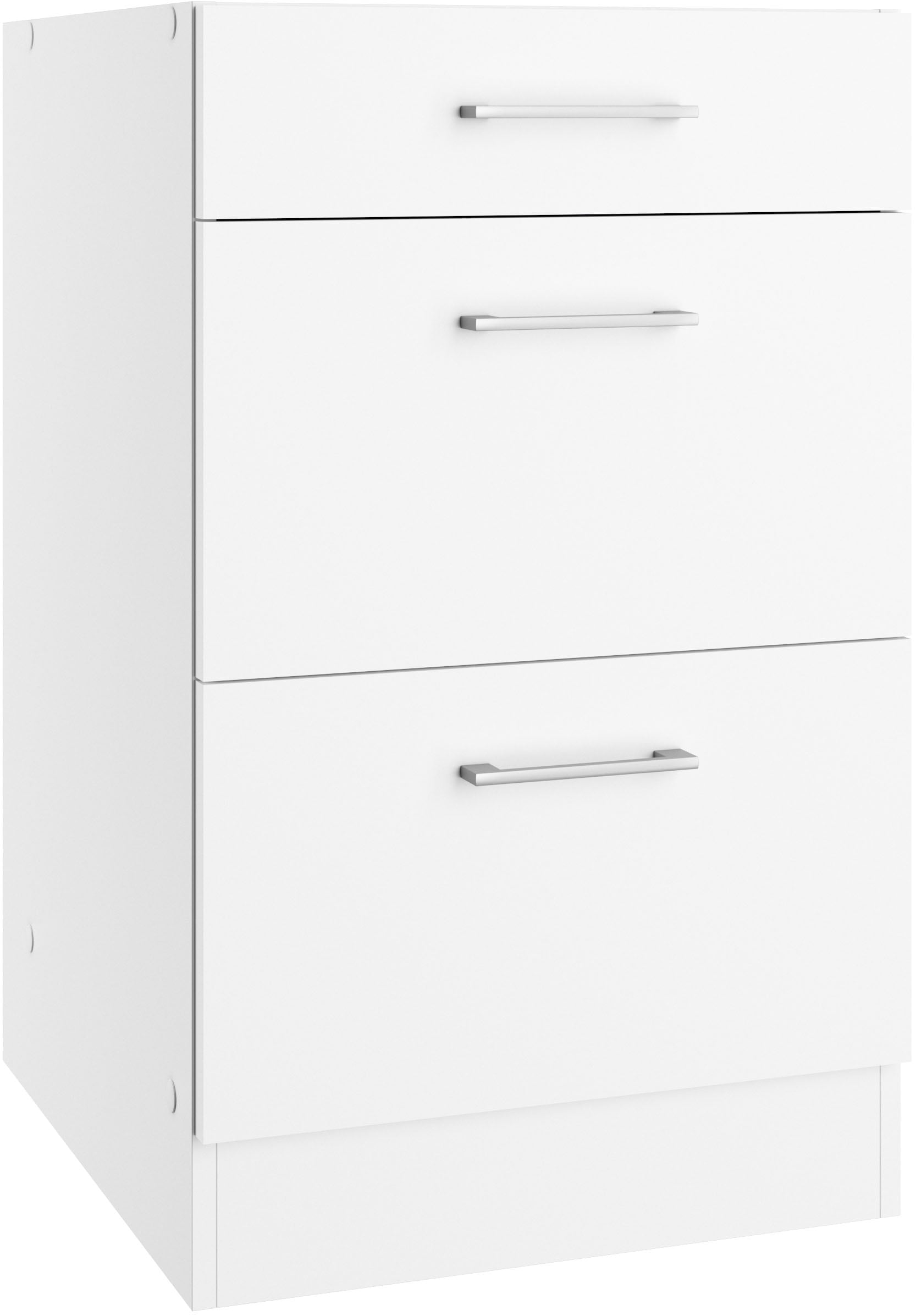 KOCHSTATION Unterschrank »KS-Milan«, HELD Möbel, Auszugschrank 100 cm, matt günstig online kaufen