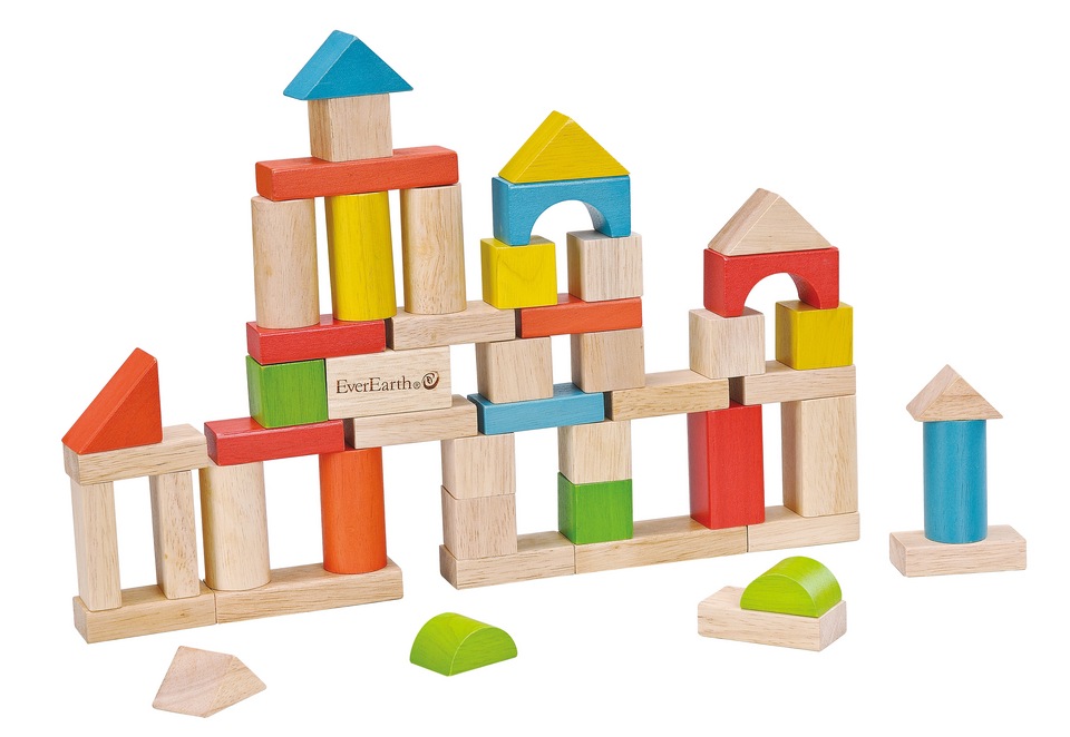 2. Bild von EverEarth® Spielbausteine »Holzbausteine«, (50 St.), FSC®- schützt Wald - weltweit