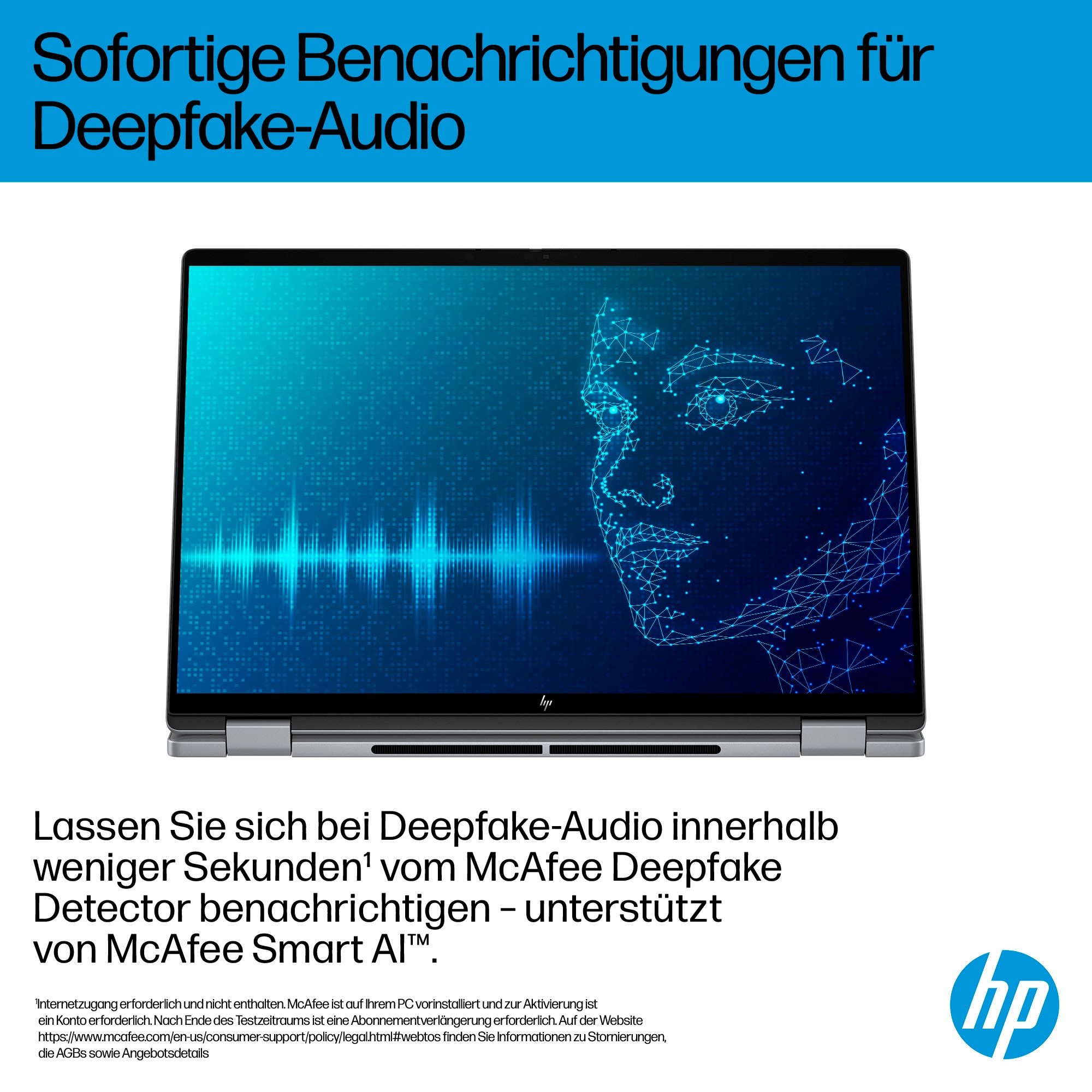 HP Convertible Notebook »OmniBook X Flip 16-ar0252ng«, 40,64 cm, / 16 Zoll, AMD, Ryzen™ AI 5, Radeon, 1000 GB SSD