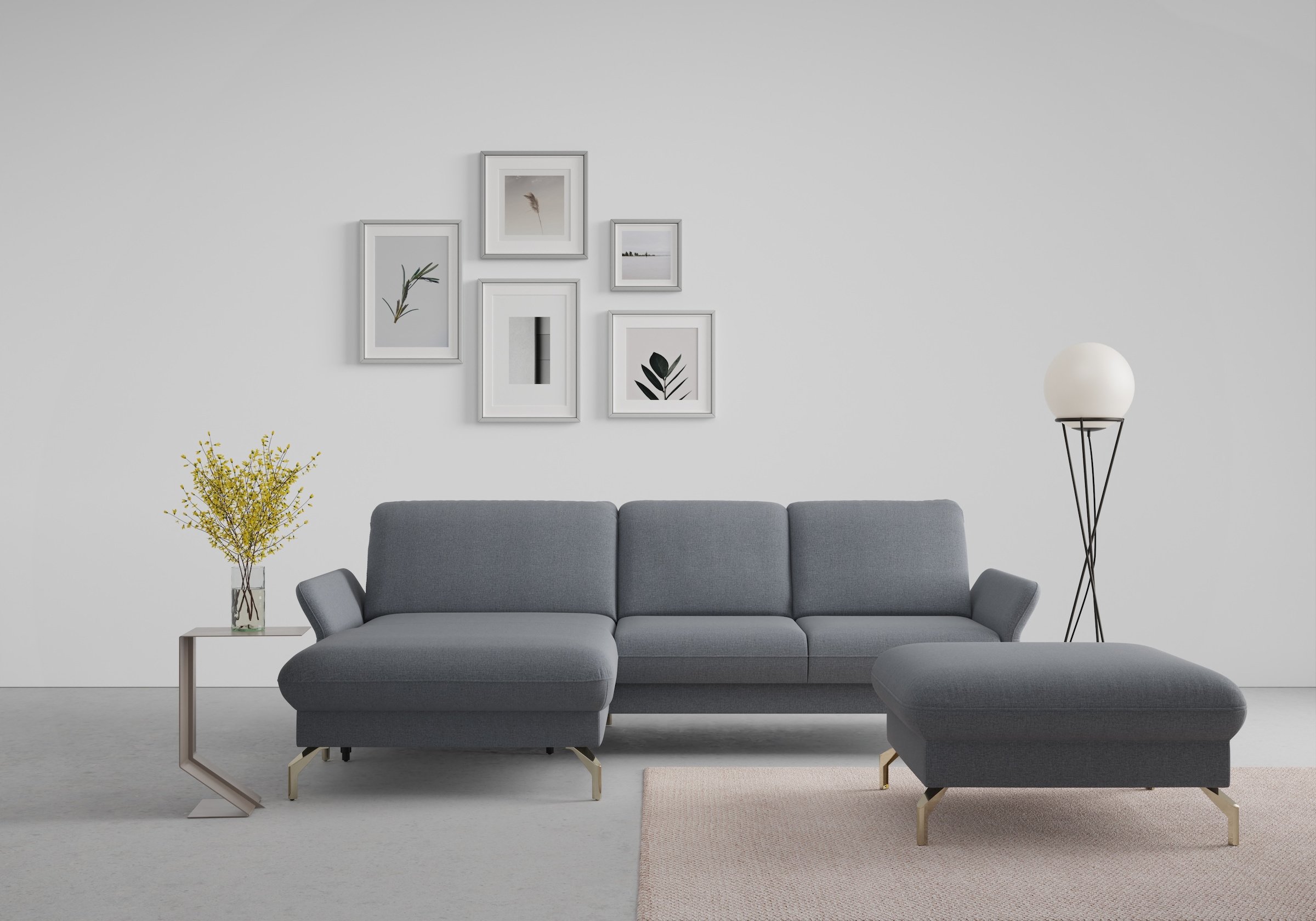 sit&more Ecksofa »Fashion L-Form«, wahlweise mit Kopfteilverstellung, Vorzi günstig online kaufen