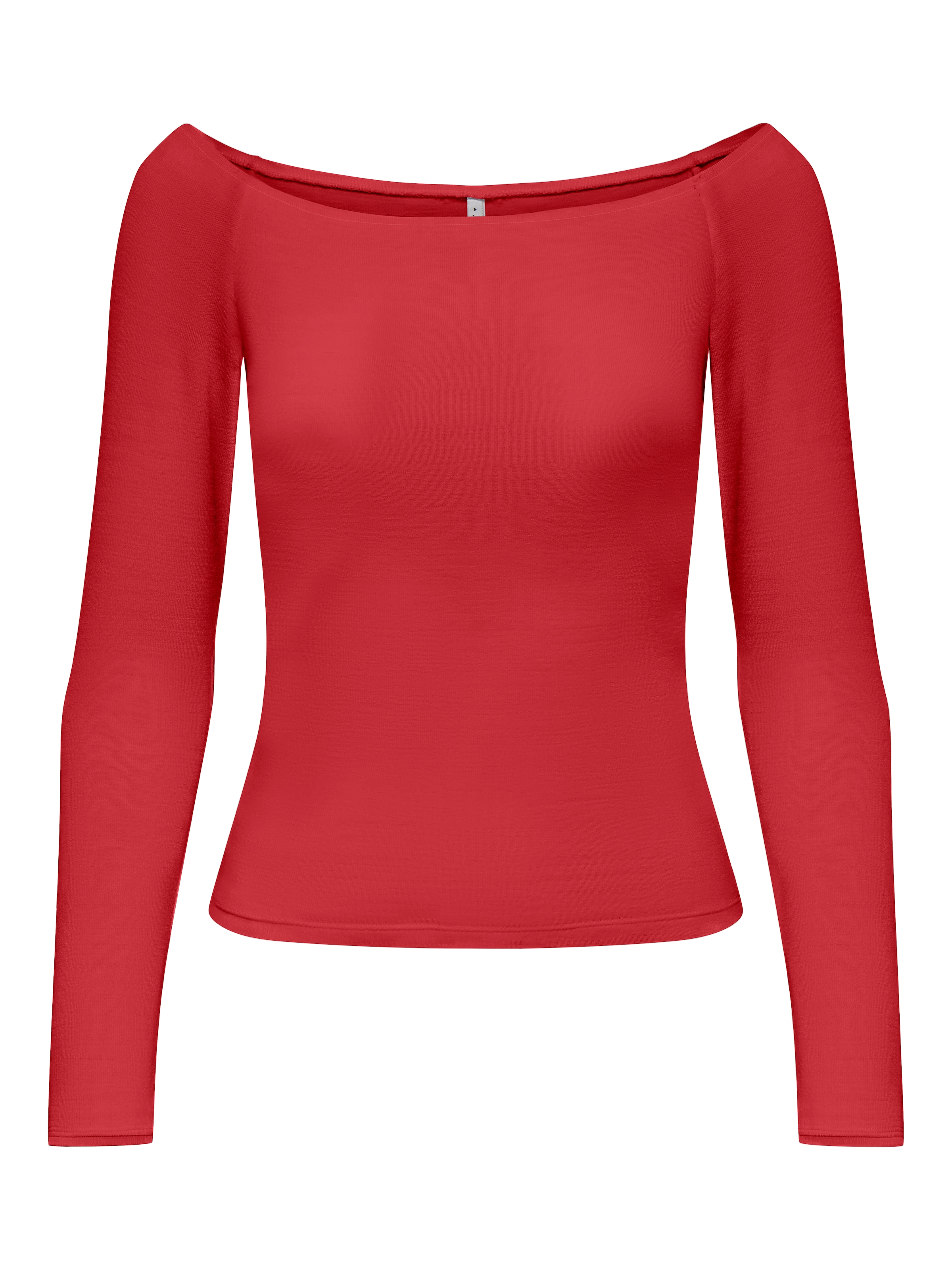 ONLY Langarmshirt »ONLGLAMOUR L/S BOAT NECK TOP BOX CC JRS«