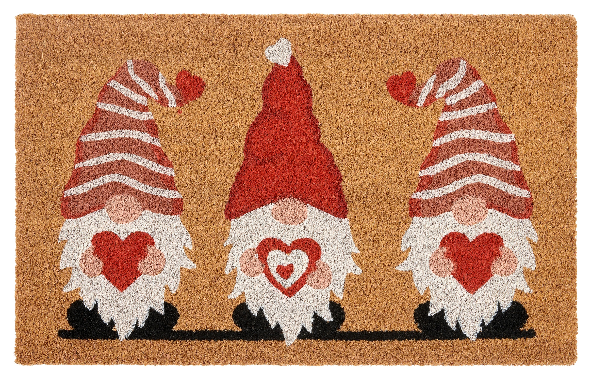HANSE Home Fußmatte »Kokos Gnome Heart, Türmatte«, rechteckig, 15 mm Höhe, günstig online kaufen