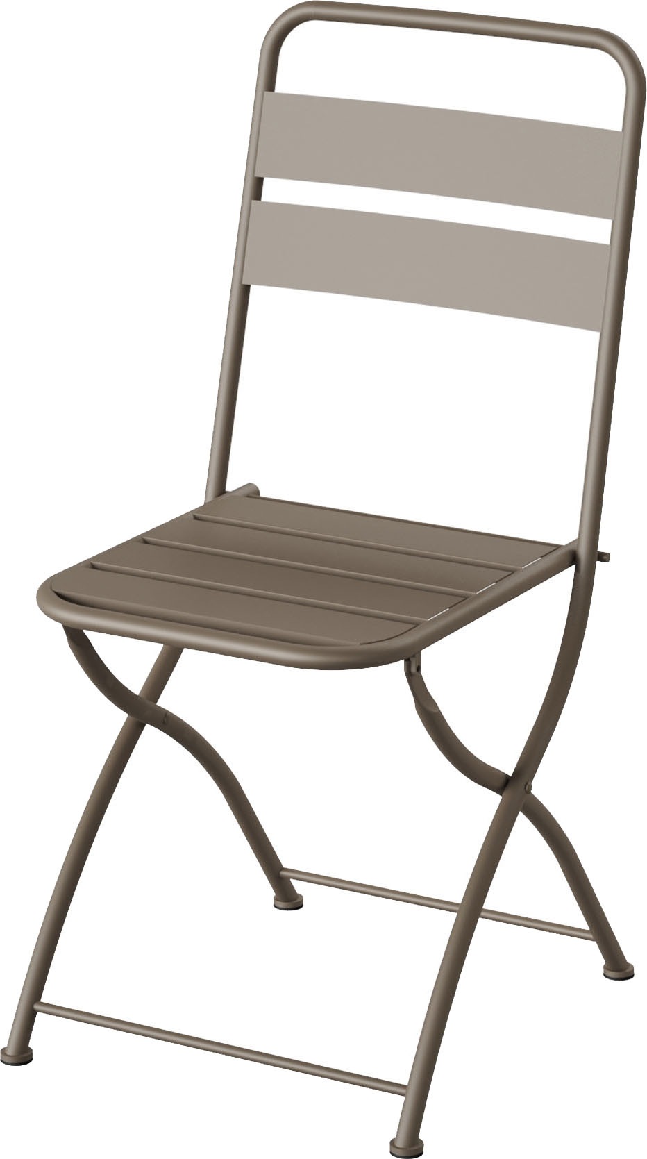 Essentials Klappstuhl »Breeze«, 1 St., Bistro Klappstuhl Metall – cappuccin günstig online kaufen