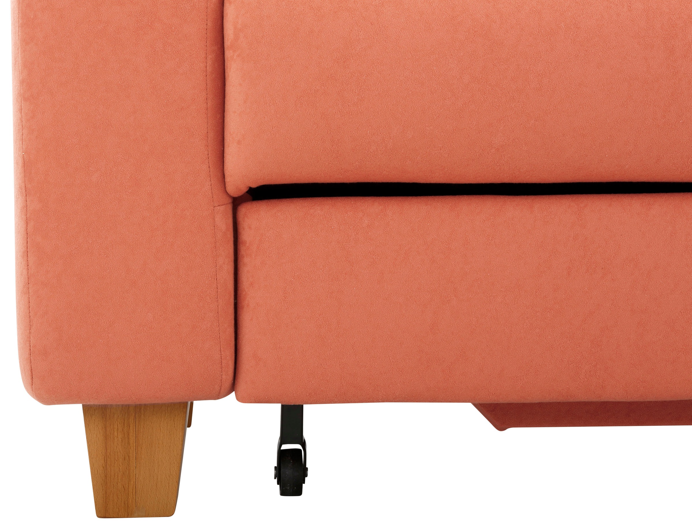 Home affaire Ecksofa »Belfort L-Form«, mit Federkern, wahlweise mit Bettfunktion und Stauraum