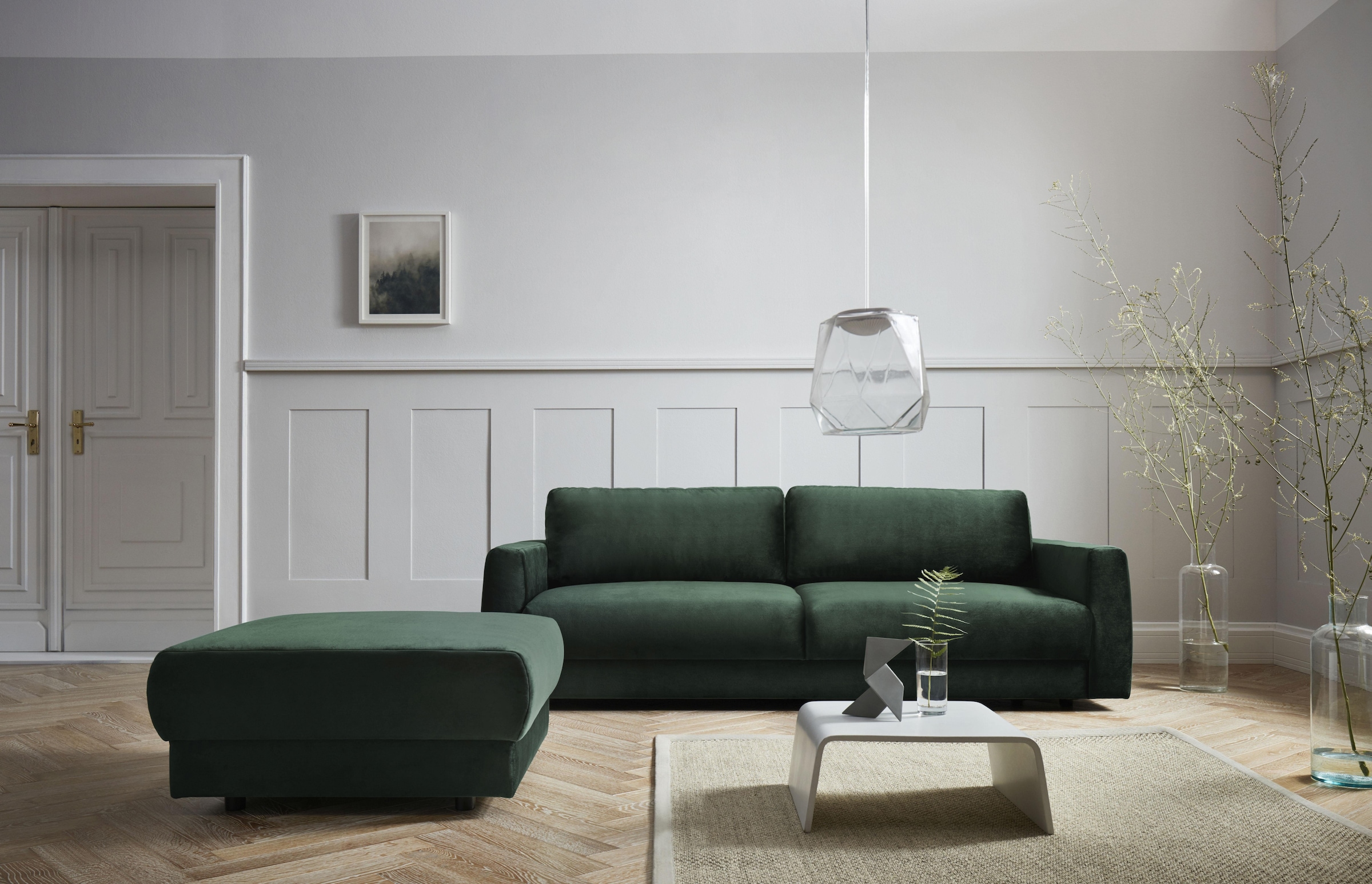 andas Hocker »Hobro«, in 3 Bezugsstoffen und vielen Farben, Design by Morten Georgsen