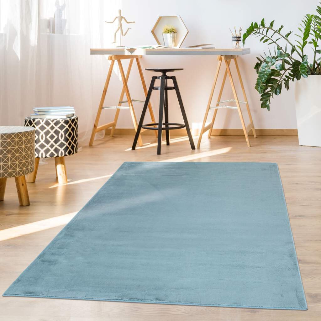 Carpet City Hochflor-Teppich »TOPIA 400«, rechteckig, 21 mm Höhe, Kunstfell günstig online kaufen