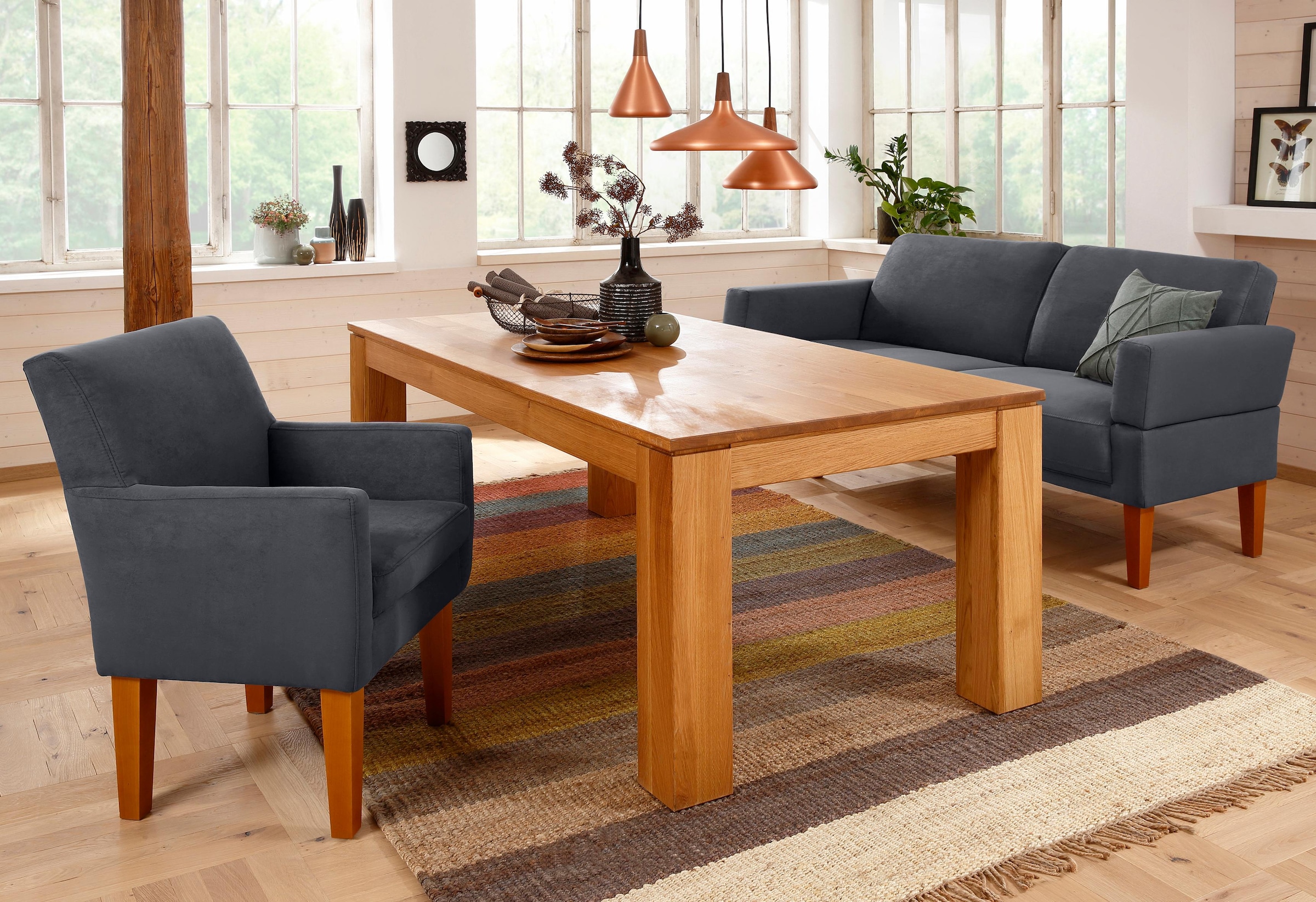 Home affaire Sofa »Fehmarn« in 3 Breiten günstig online kaufen