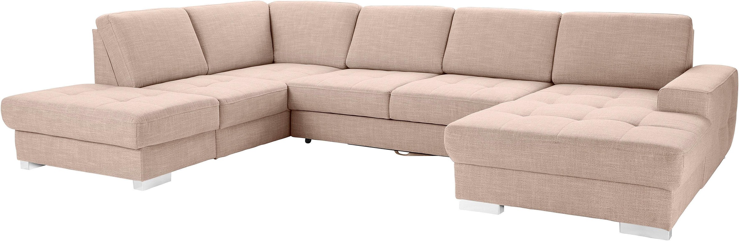 sit&more Wohnlandschaft »Santorini U-Form« mit Federkern und Sitztiefenvers günstig online kaufen