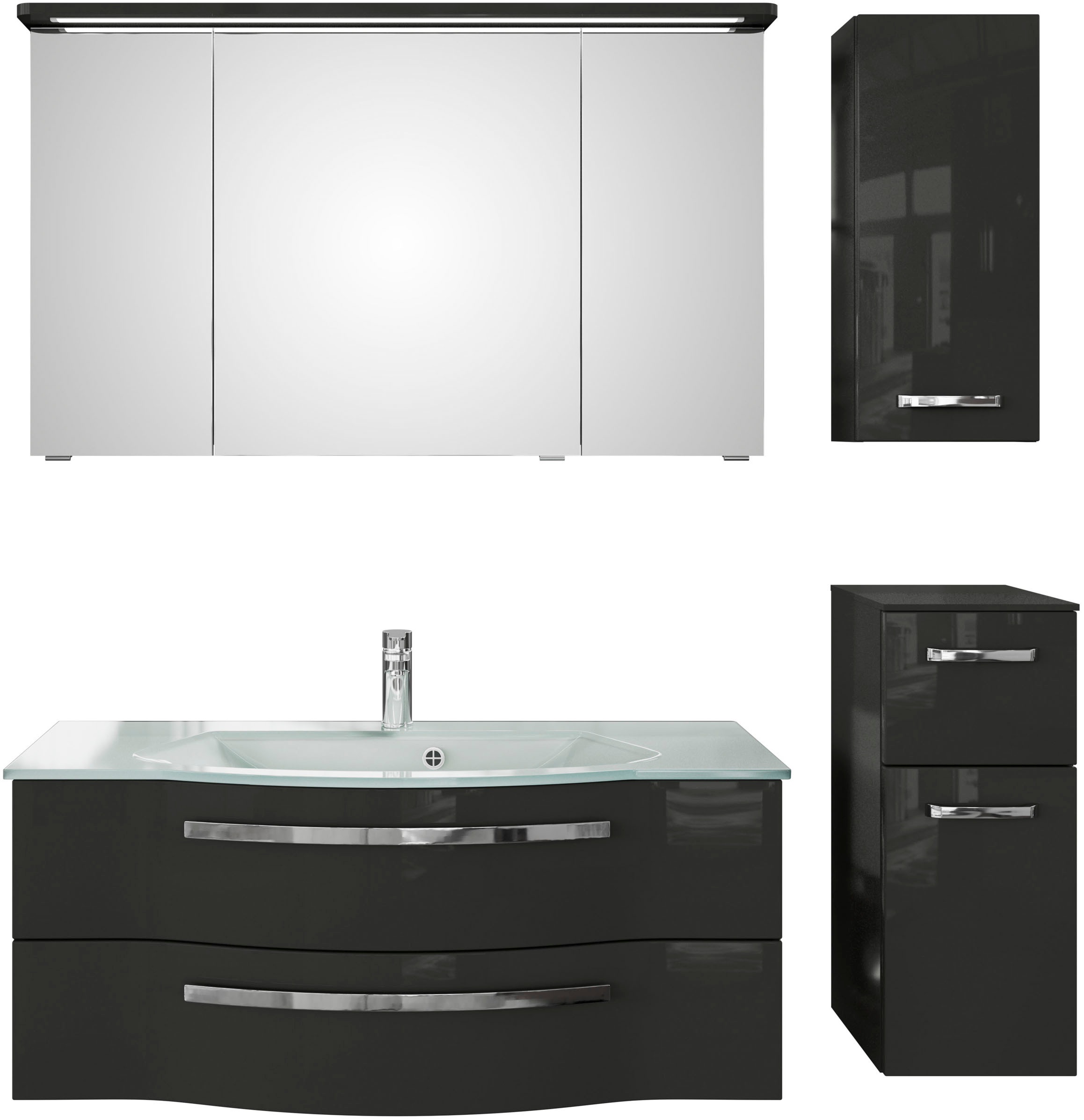 Saphir Badmöbel-Set »Serie 4005«, (Set, 5 St.) günstig online kaufen